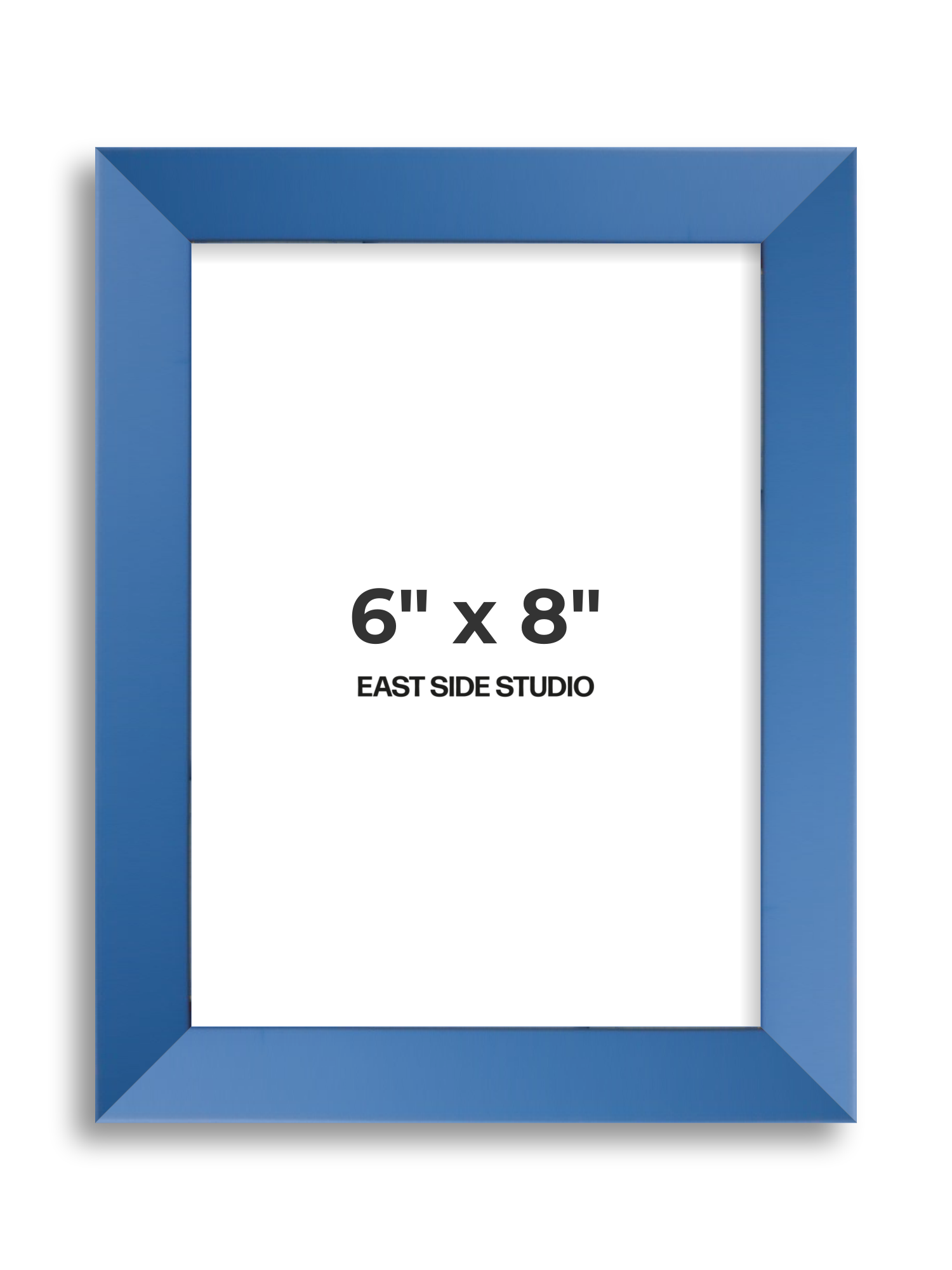 Cornflower Blue 6" x 8" picture frame