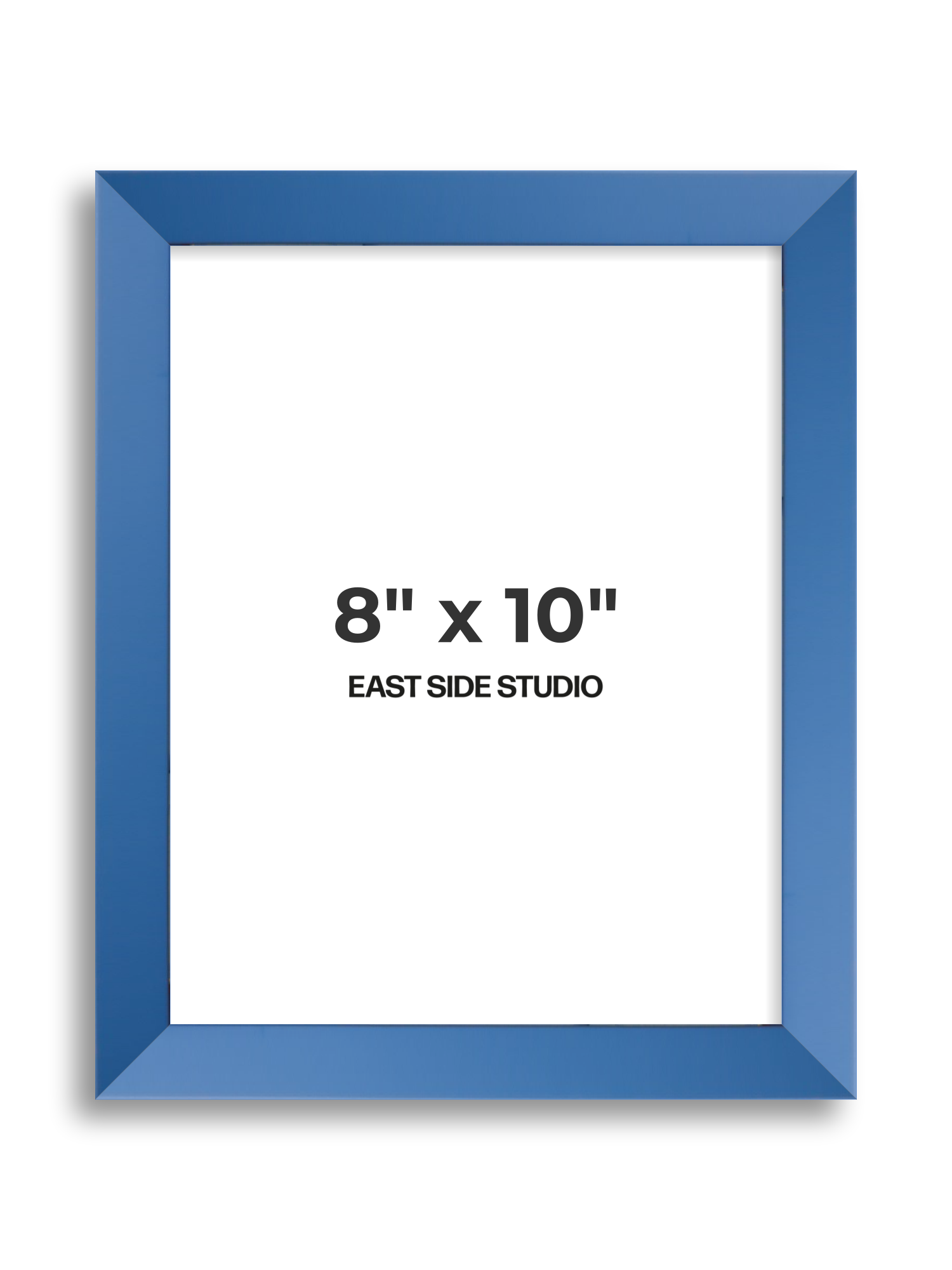 Cornflower Blue 8" x 10" picture frame
