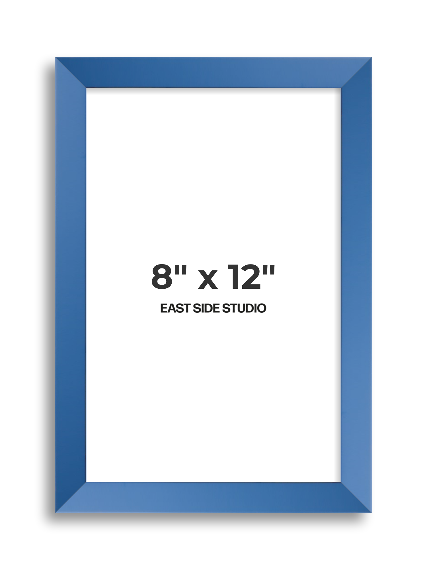 Cornflower Blue 8" x 12" picture frame