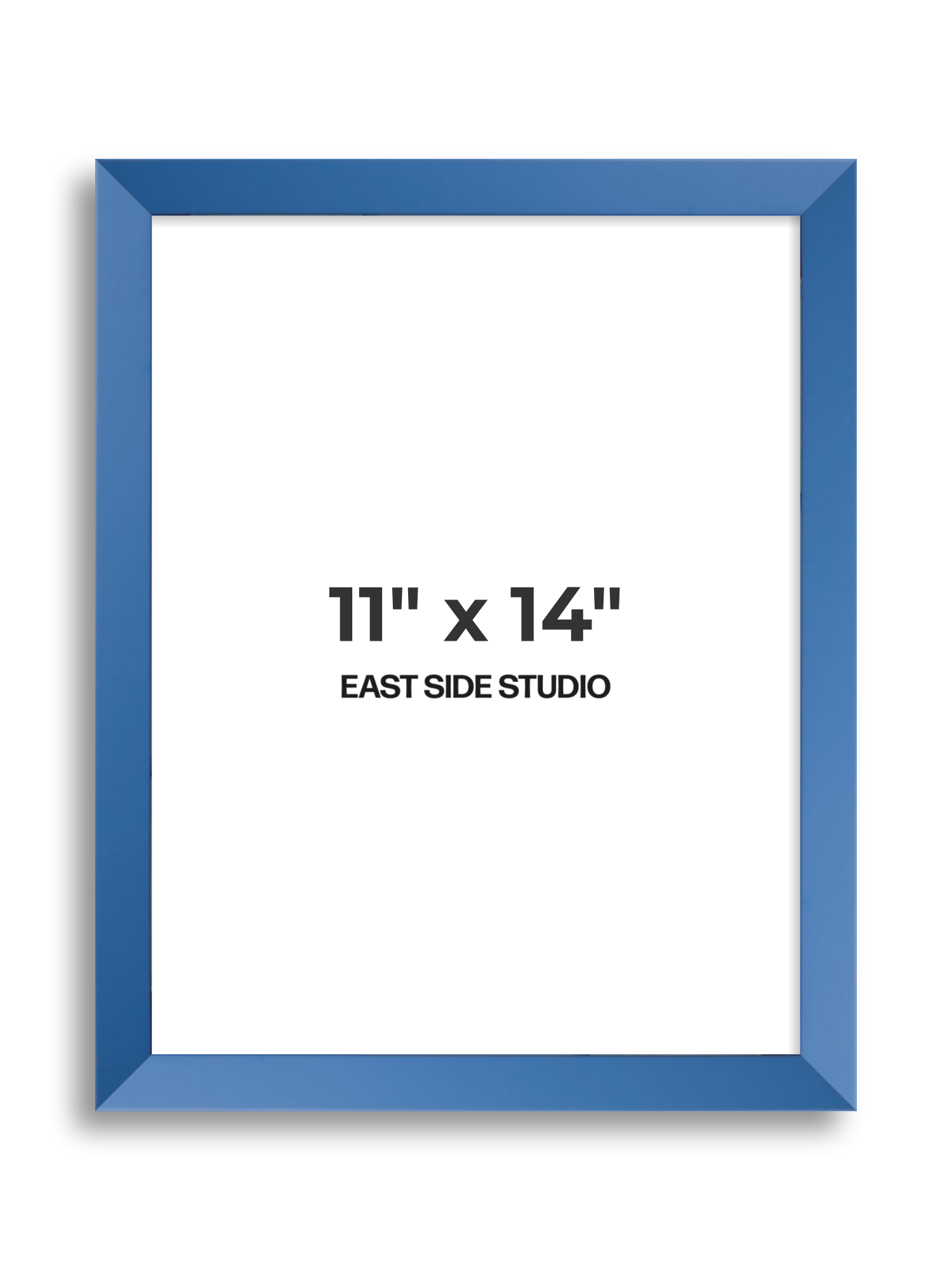 Cornflower Blue 11" x 14" picture frame