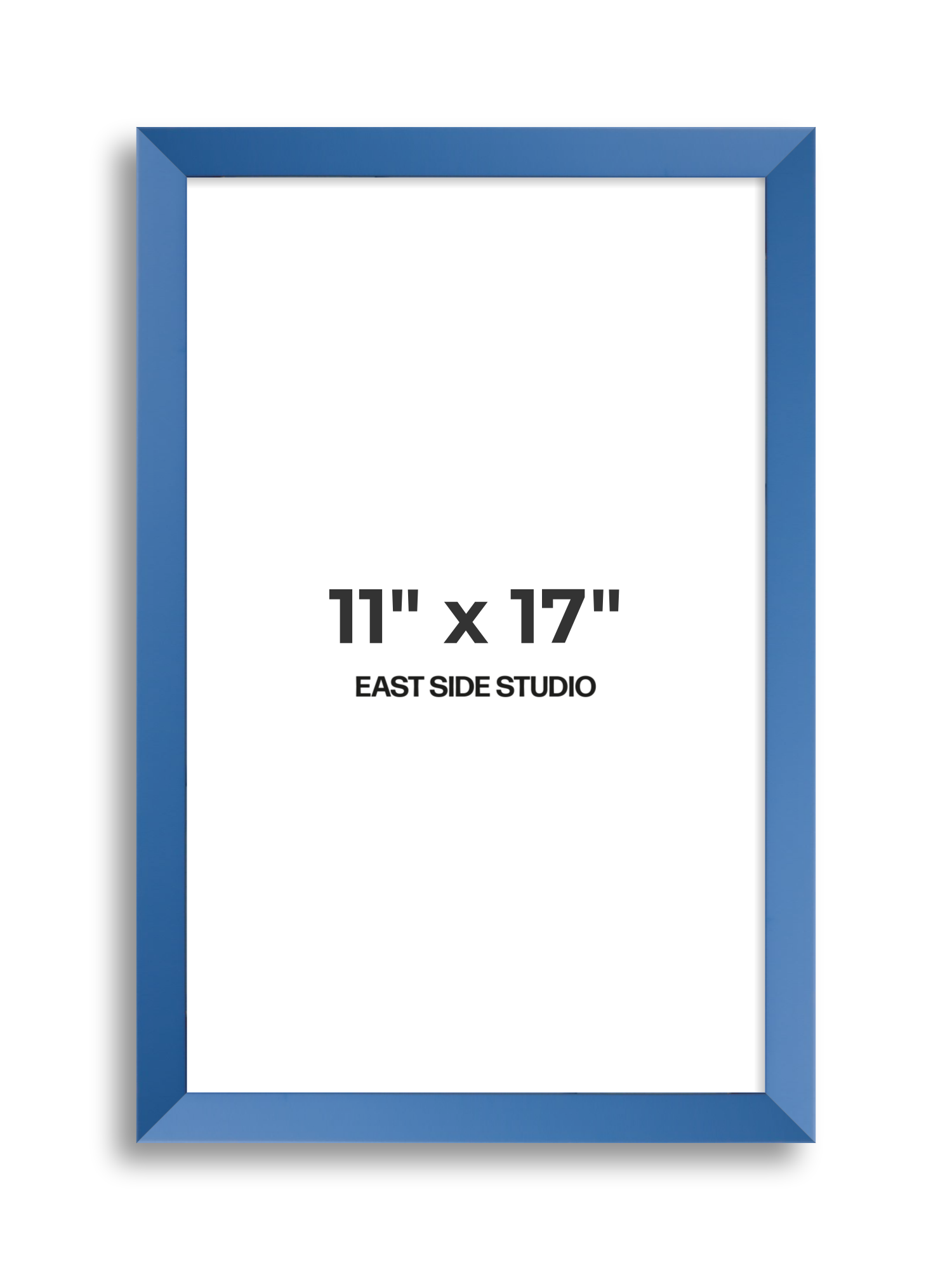 Cornflower Blue 11" x 17" picture frame