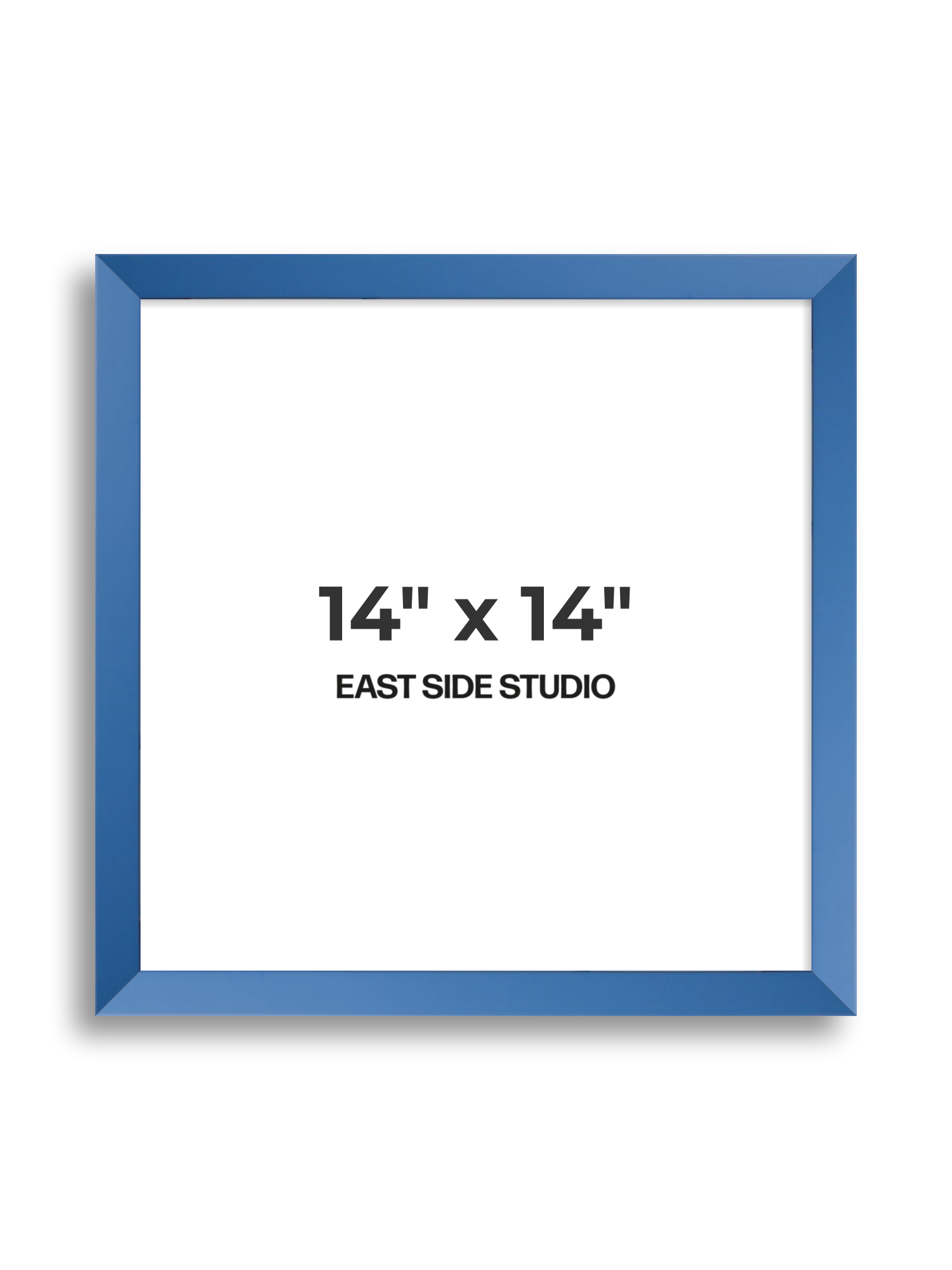 Cornflower Blue 14" x 14" picture frame