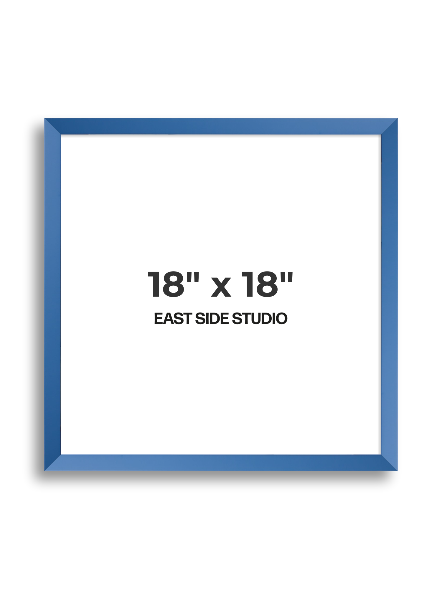 Cornflower Blue 18" x 18" picture frame