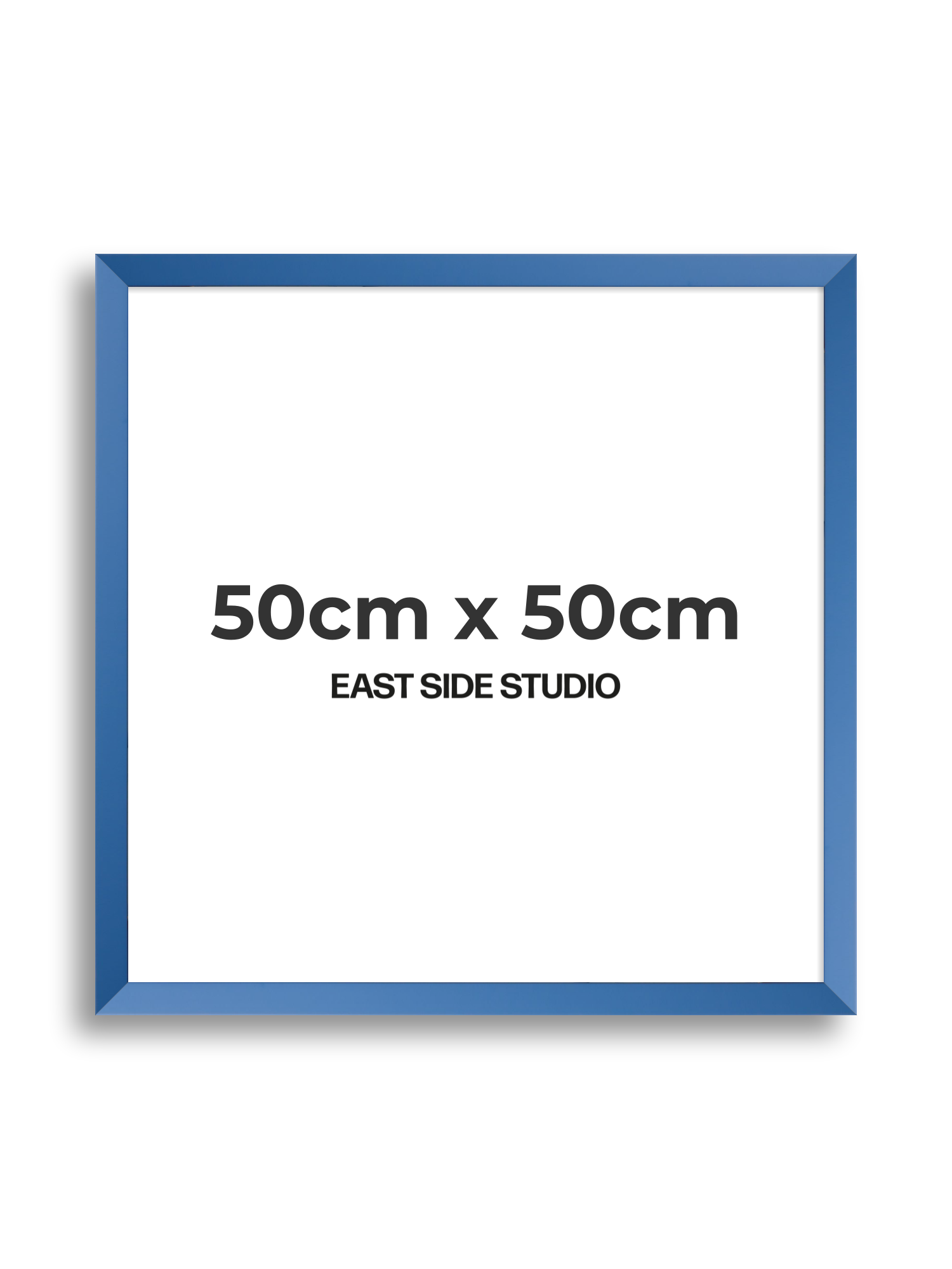 Cornflower Blue 50cm x 50cm picture frame