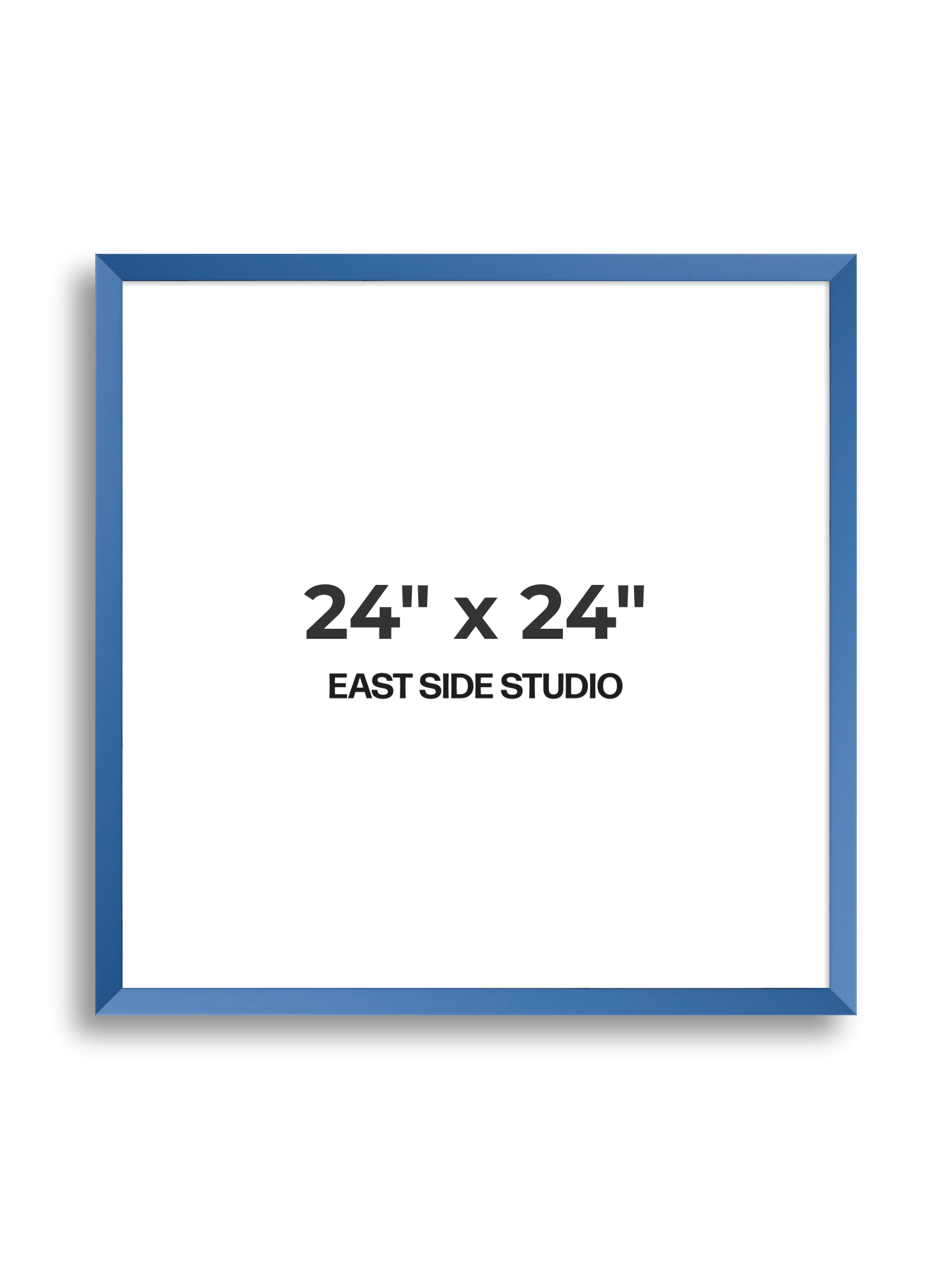 Cornflower Blue 24" x 24" picture frame