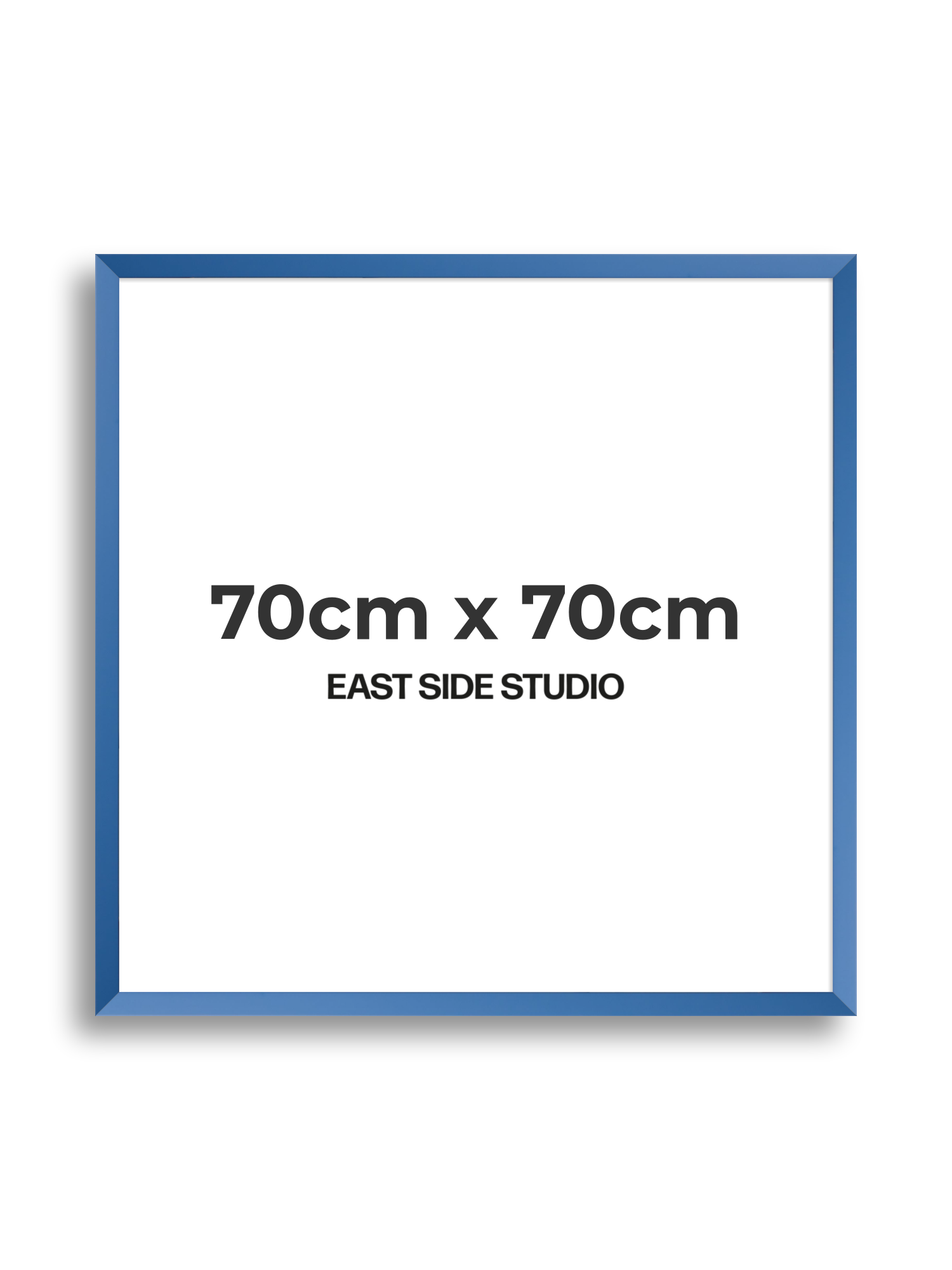 Cornflower Blue 70cm x 70cm picture frame