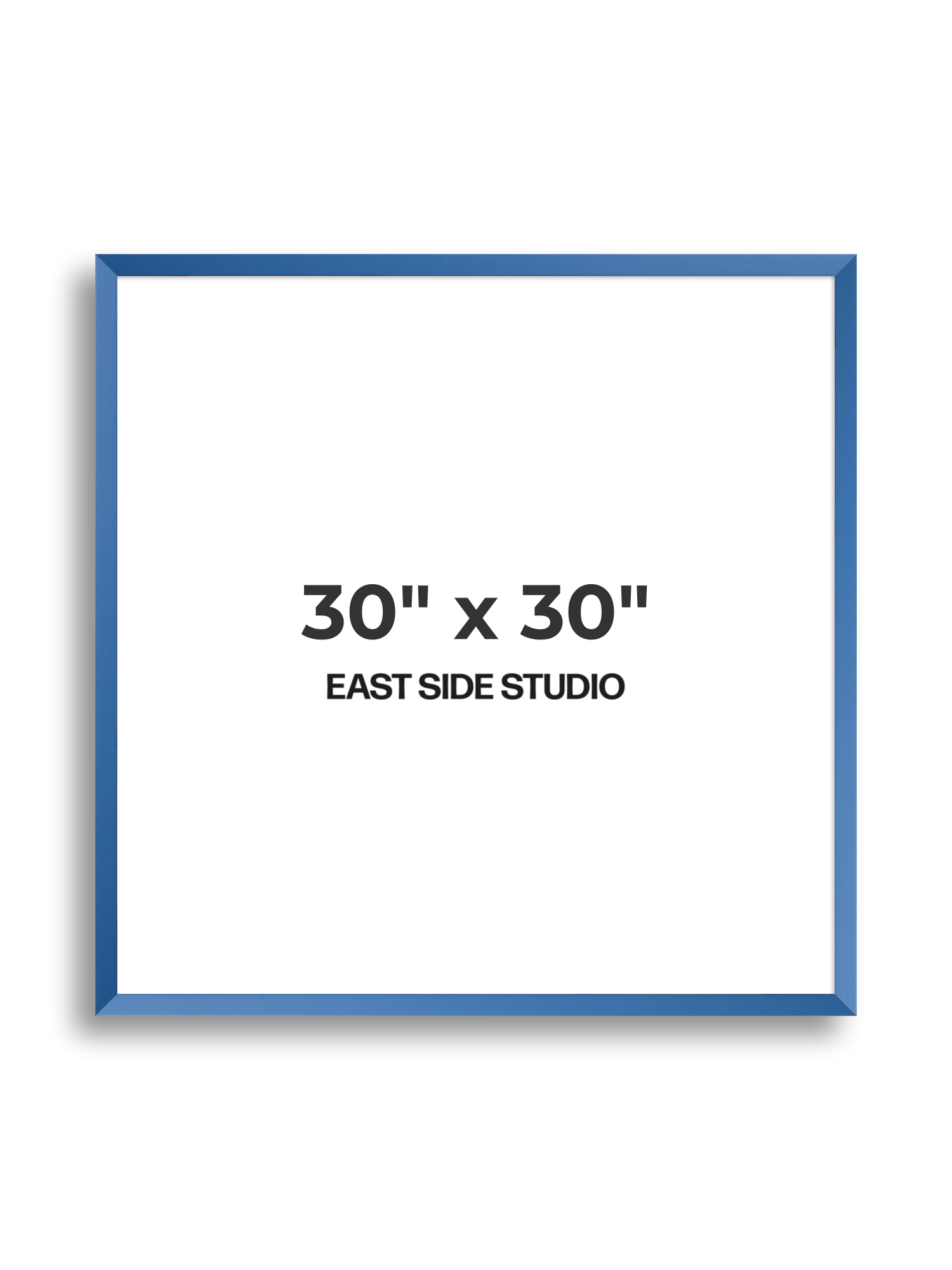 Cornflower Blue 30" x 30" picture frame