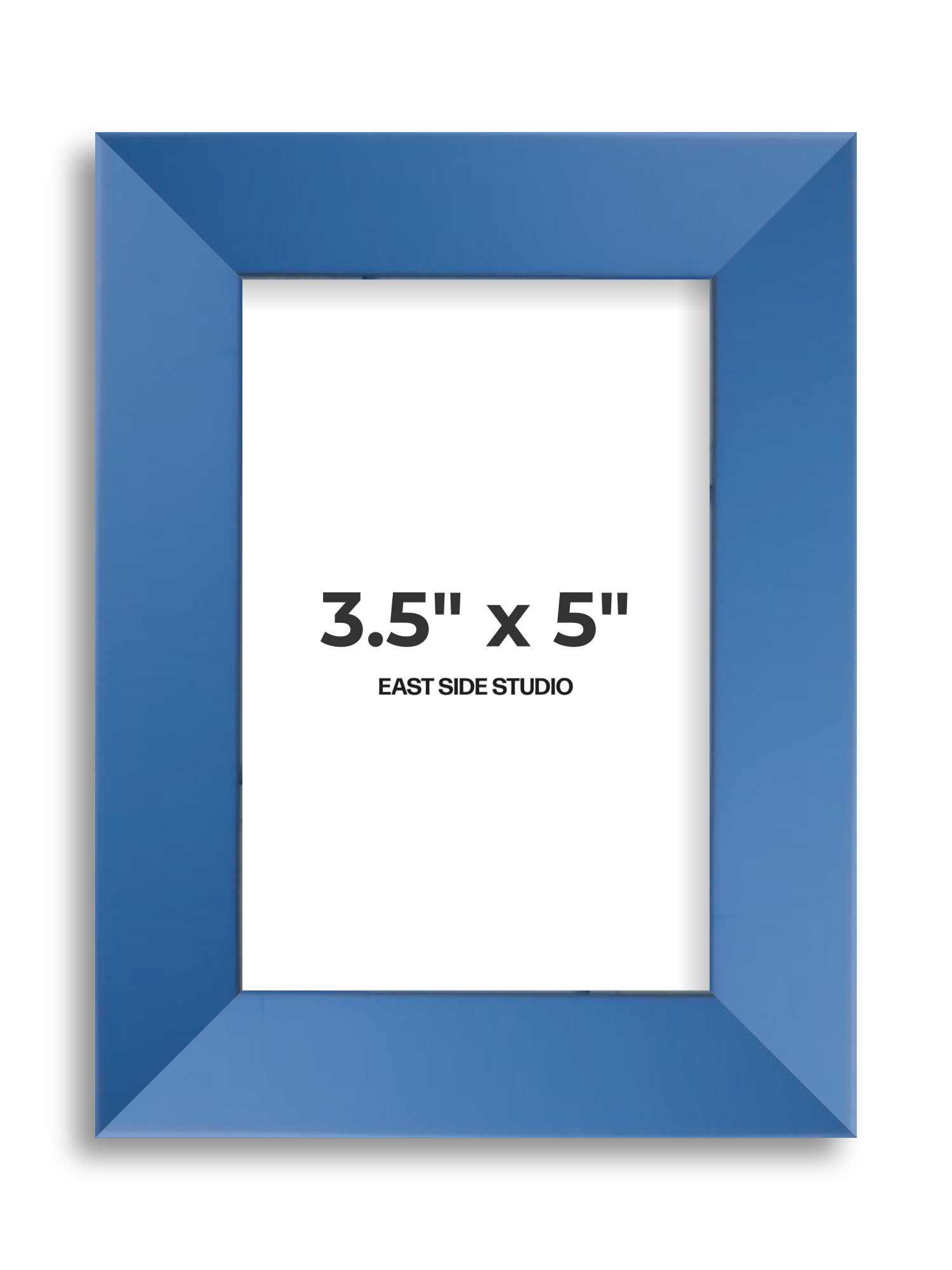 Cornflower Blue 3.5" x 5" picture frame