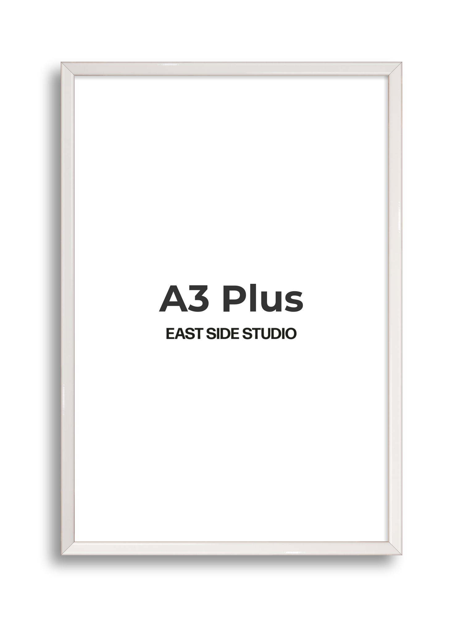 White Gloss A3 Plus picture frame