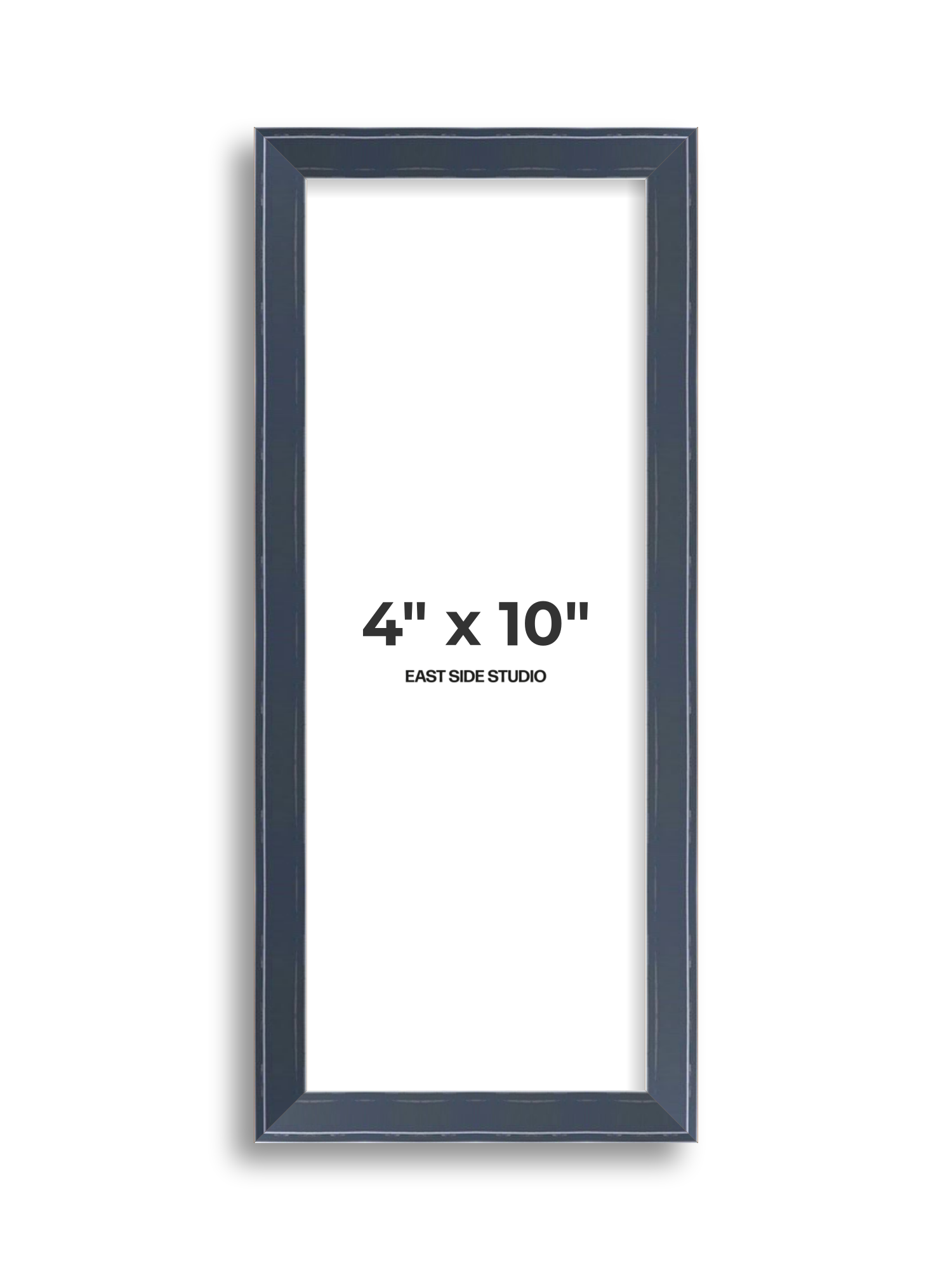 Navy Gloss 4" x 10" picture frame