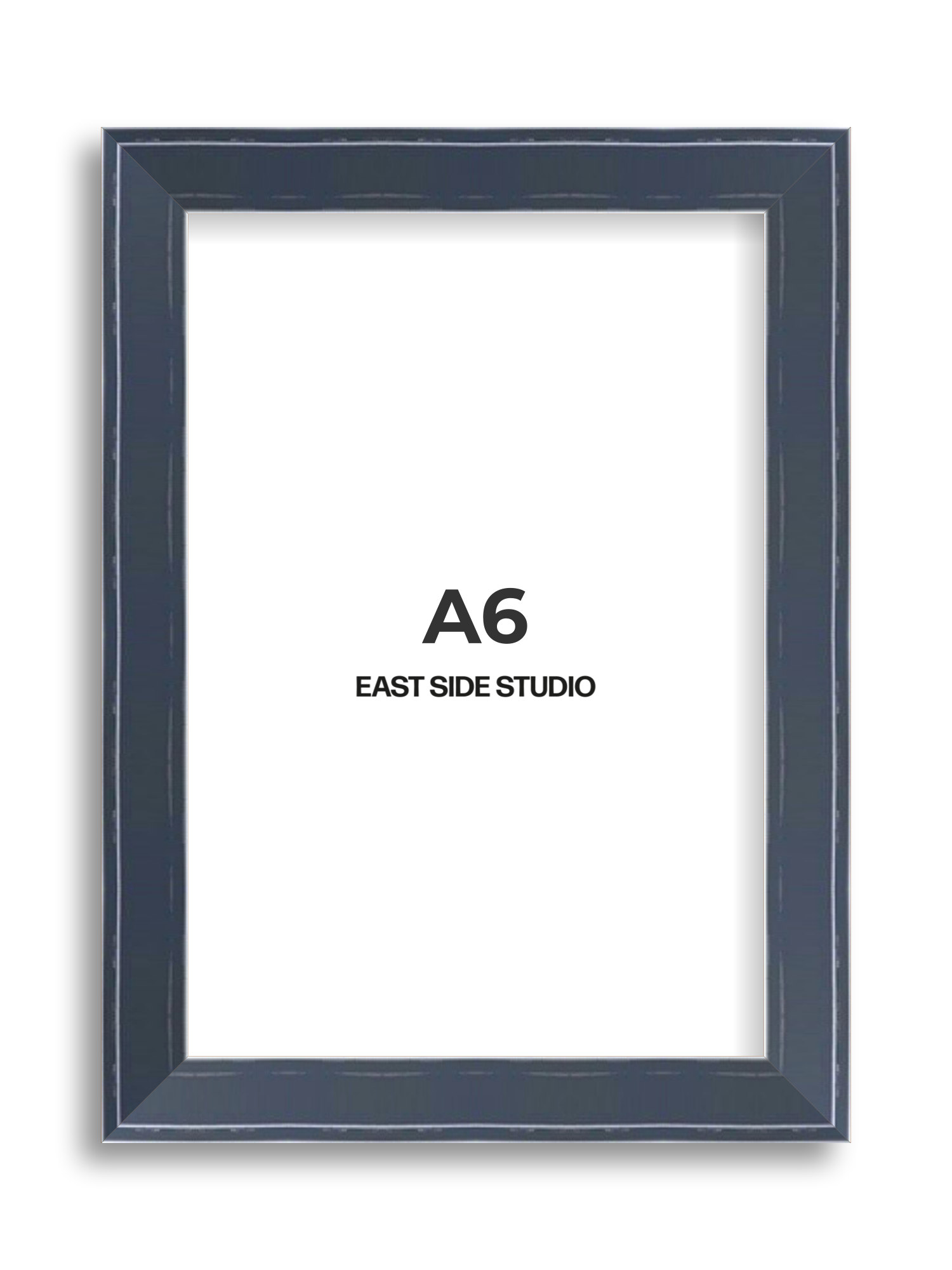 Navy Gloss A6 picture frame