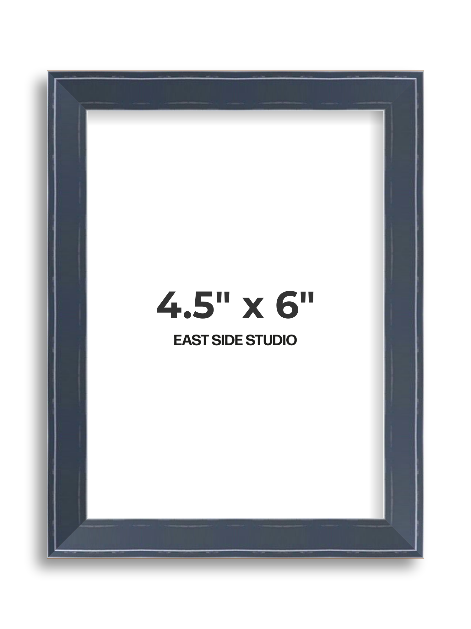 Navy Gloss 4.5" x 6" picture frame