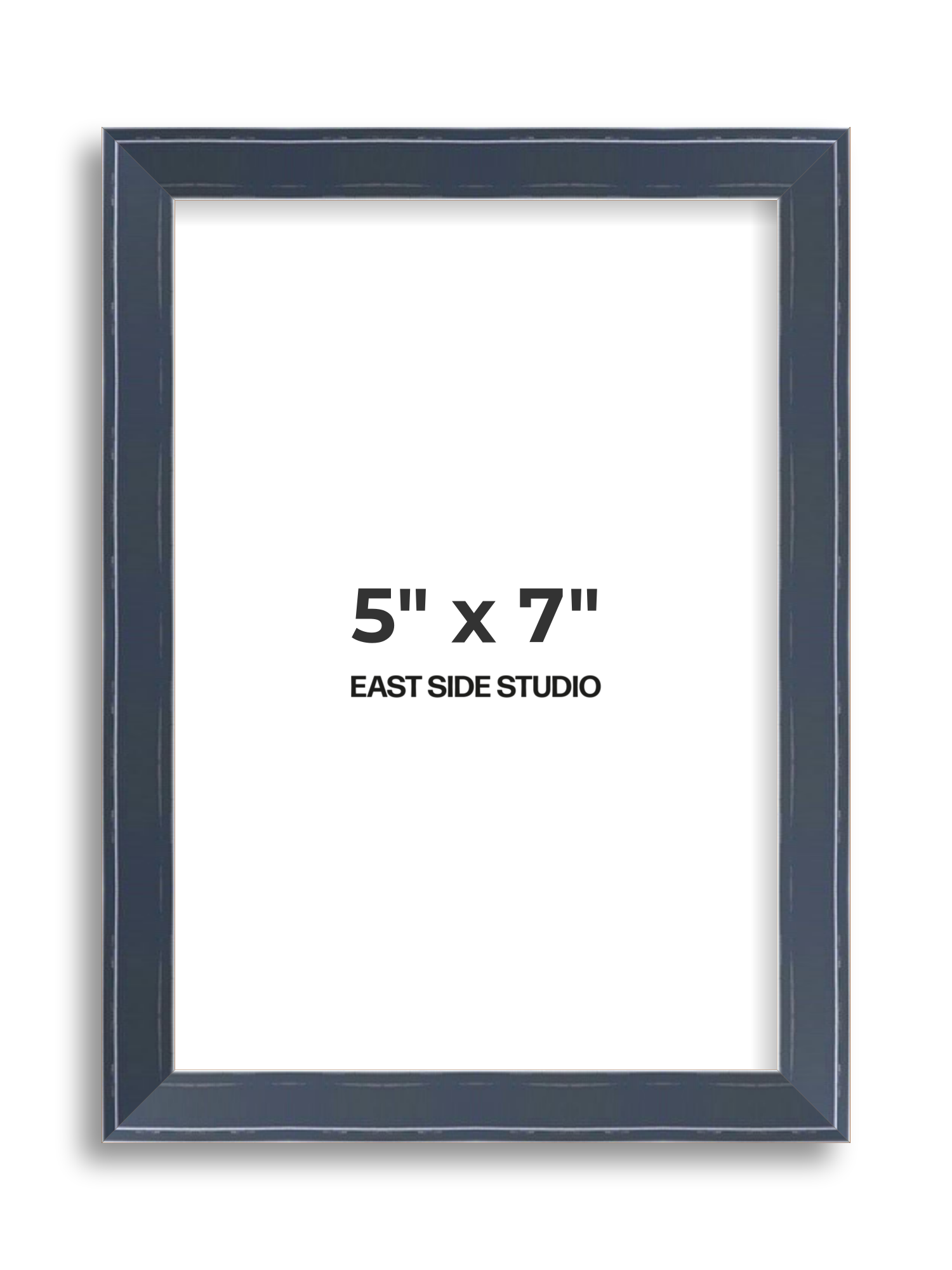 Navy Gloss 5" x 7" picture frame