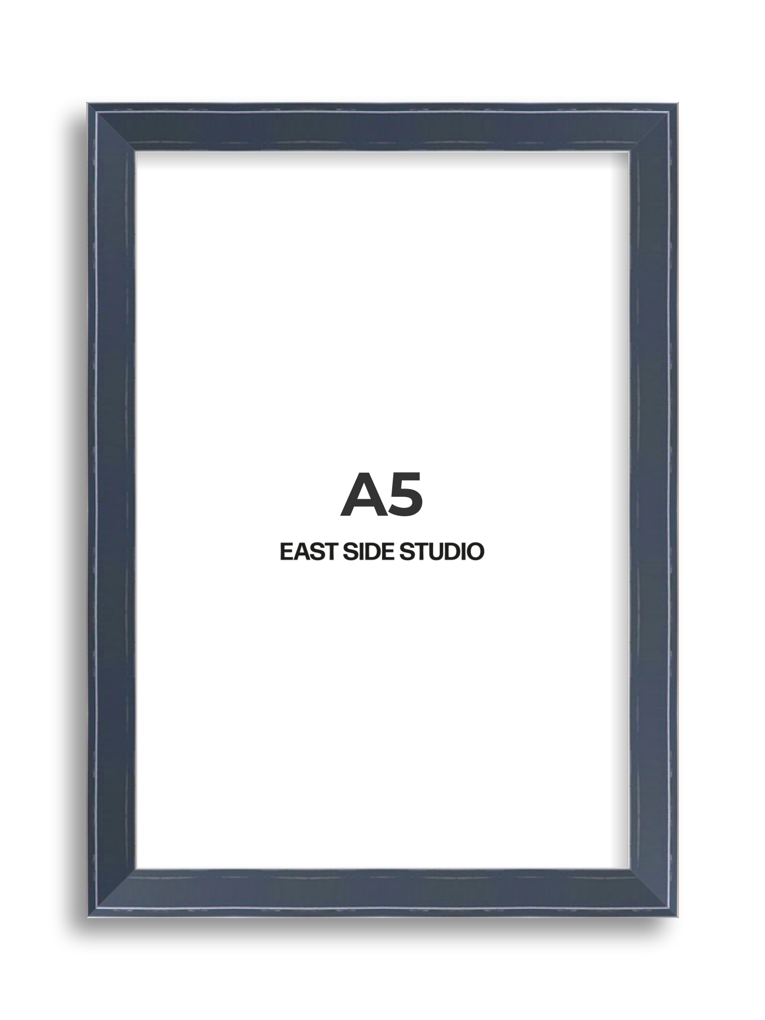Navy Gloss A5 picture frame