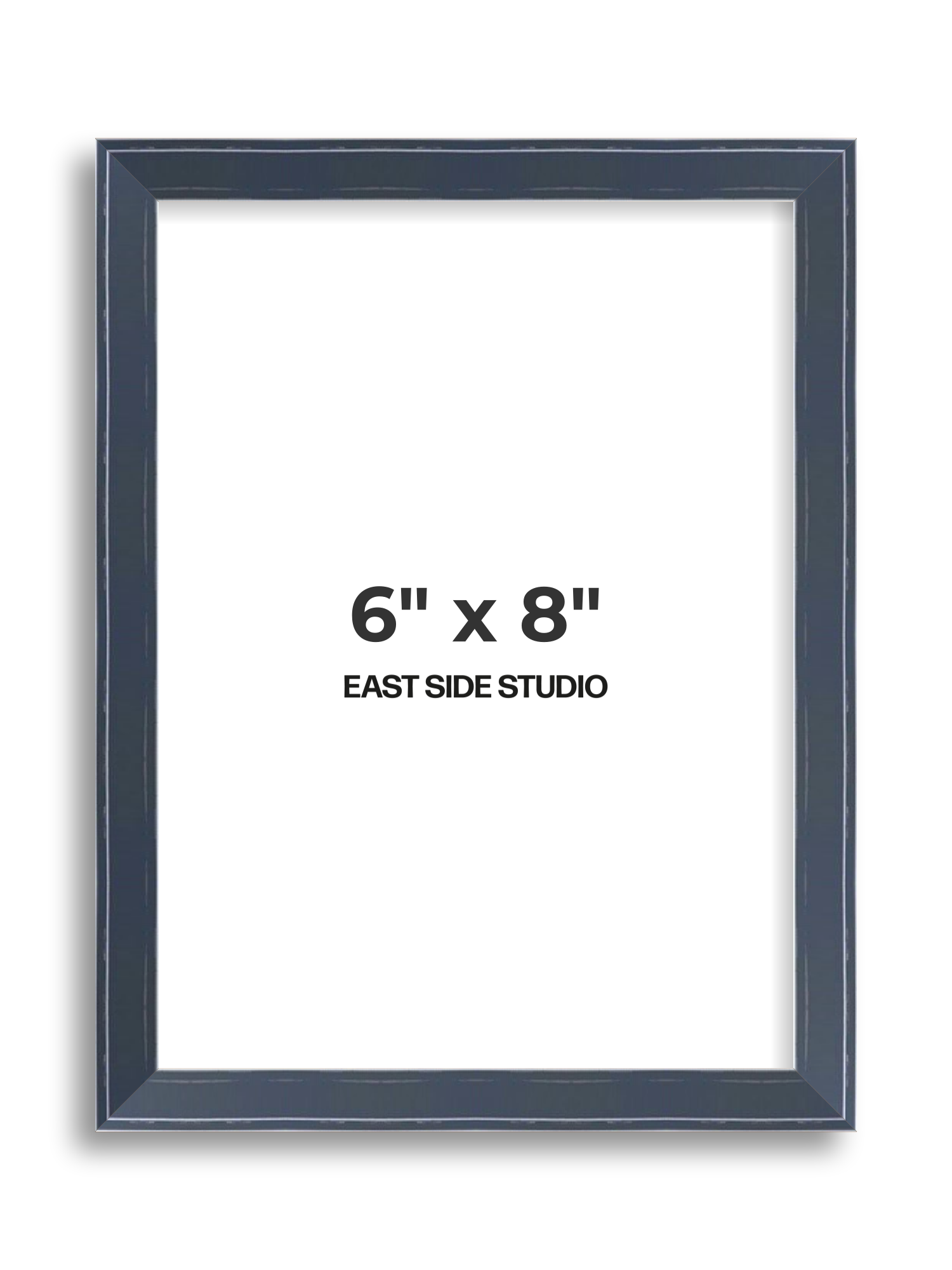 Navy Gloss 6" x 8" picture frame