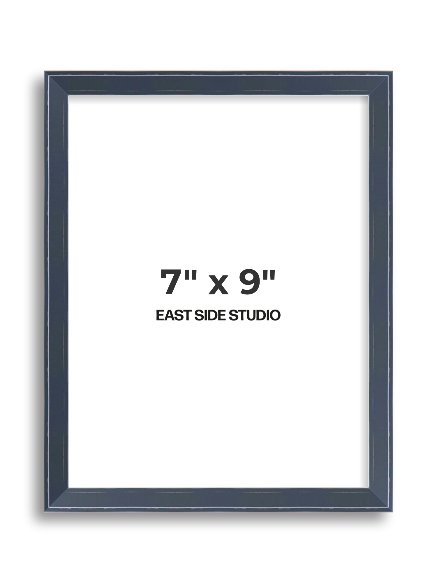 Navy Gloss 7" x 9" picture frame
