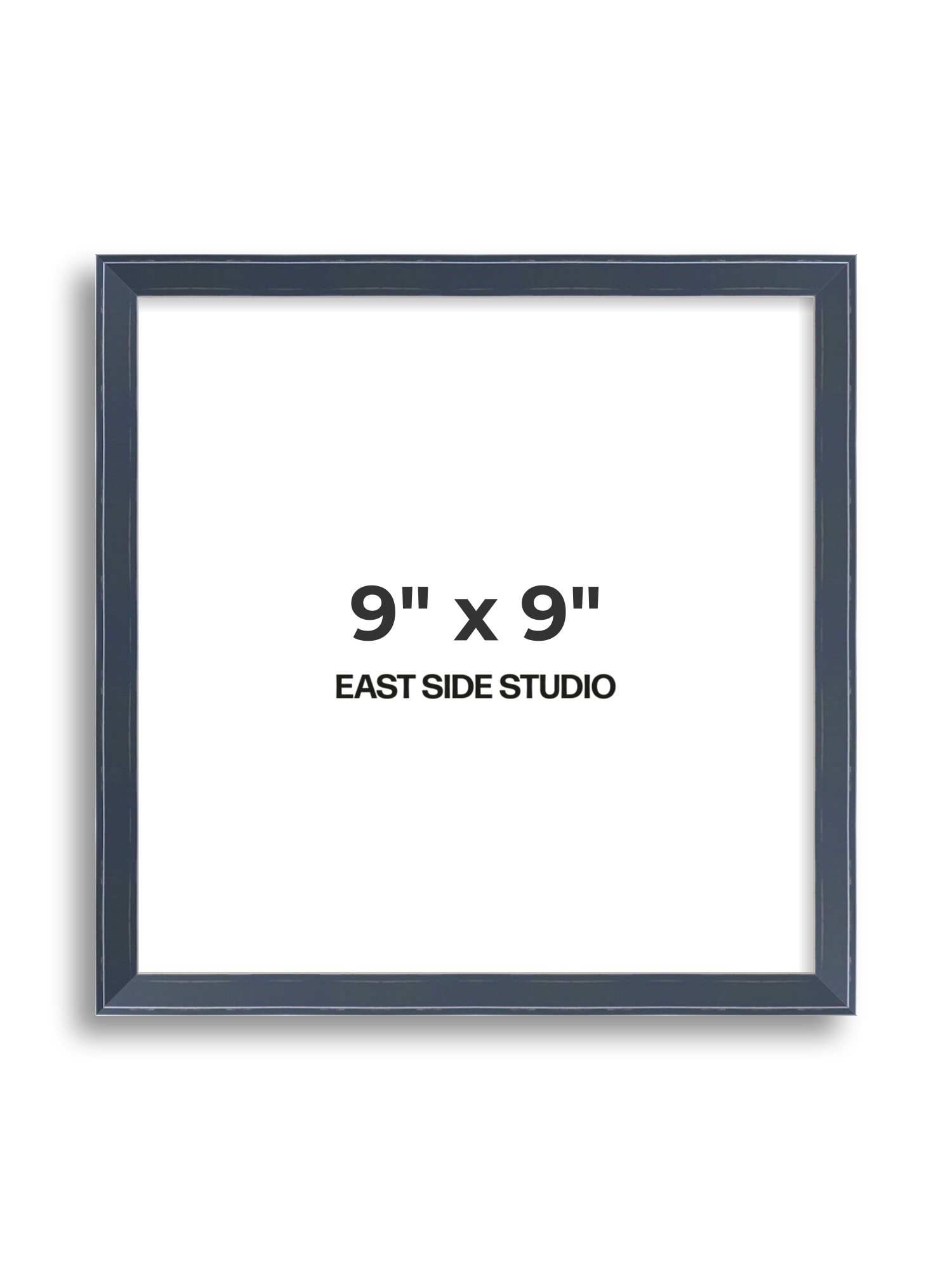 Navy Gloss 9" x 9" picture frame