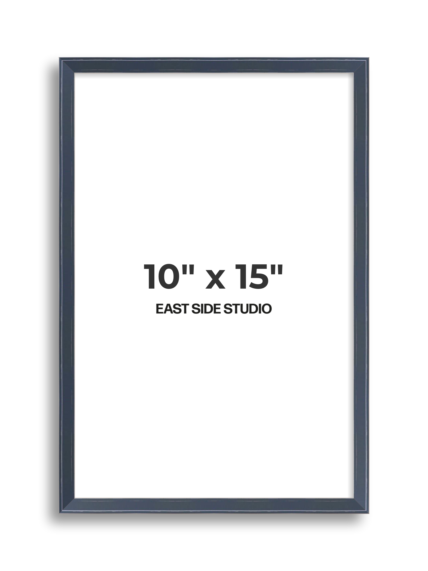Navy Gloss 10" x 15" picture frame