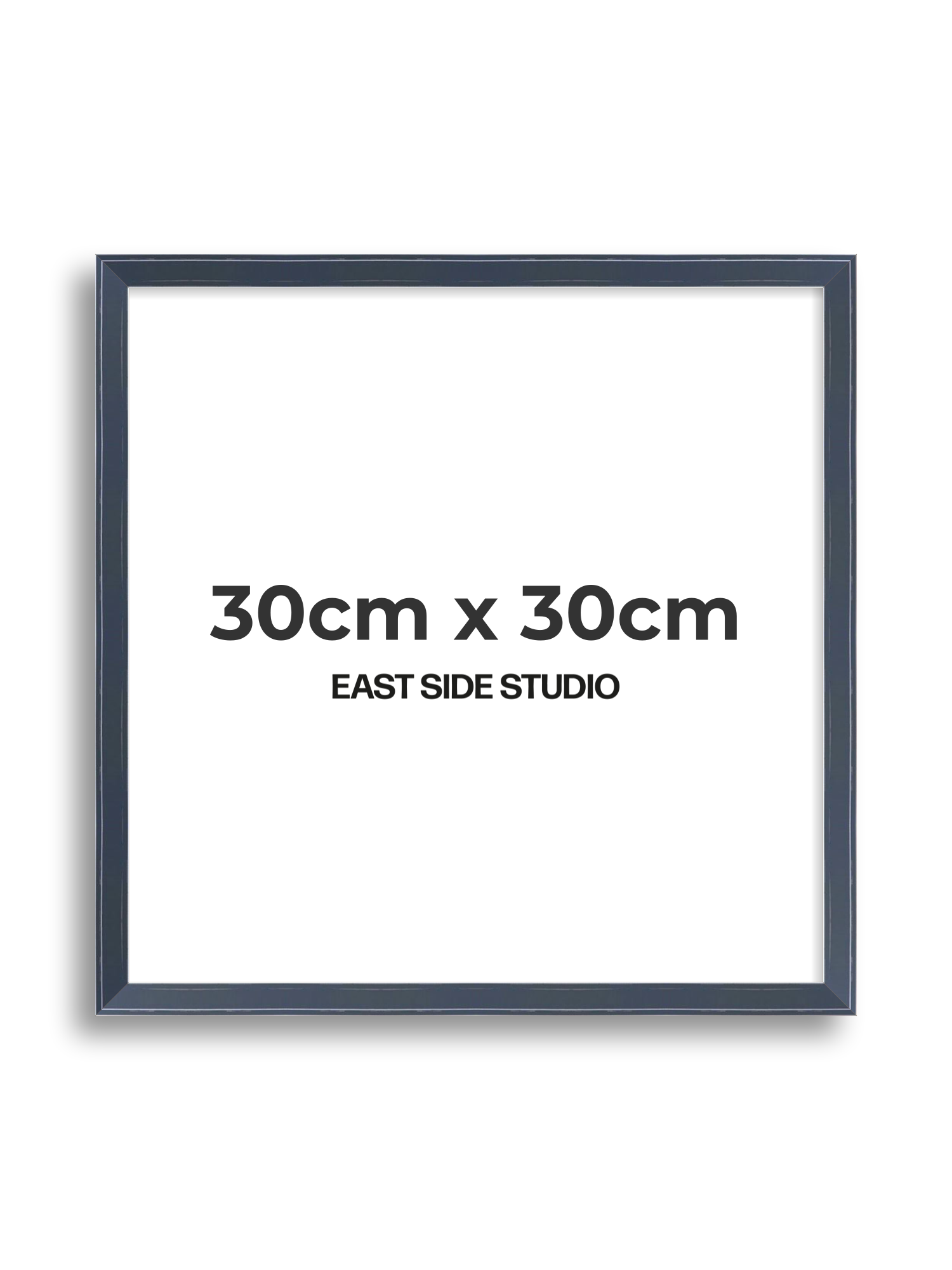 Navy Gloss 30cm x 30cm picture frame
