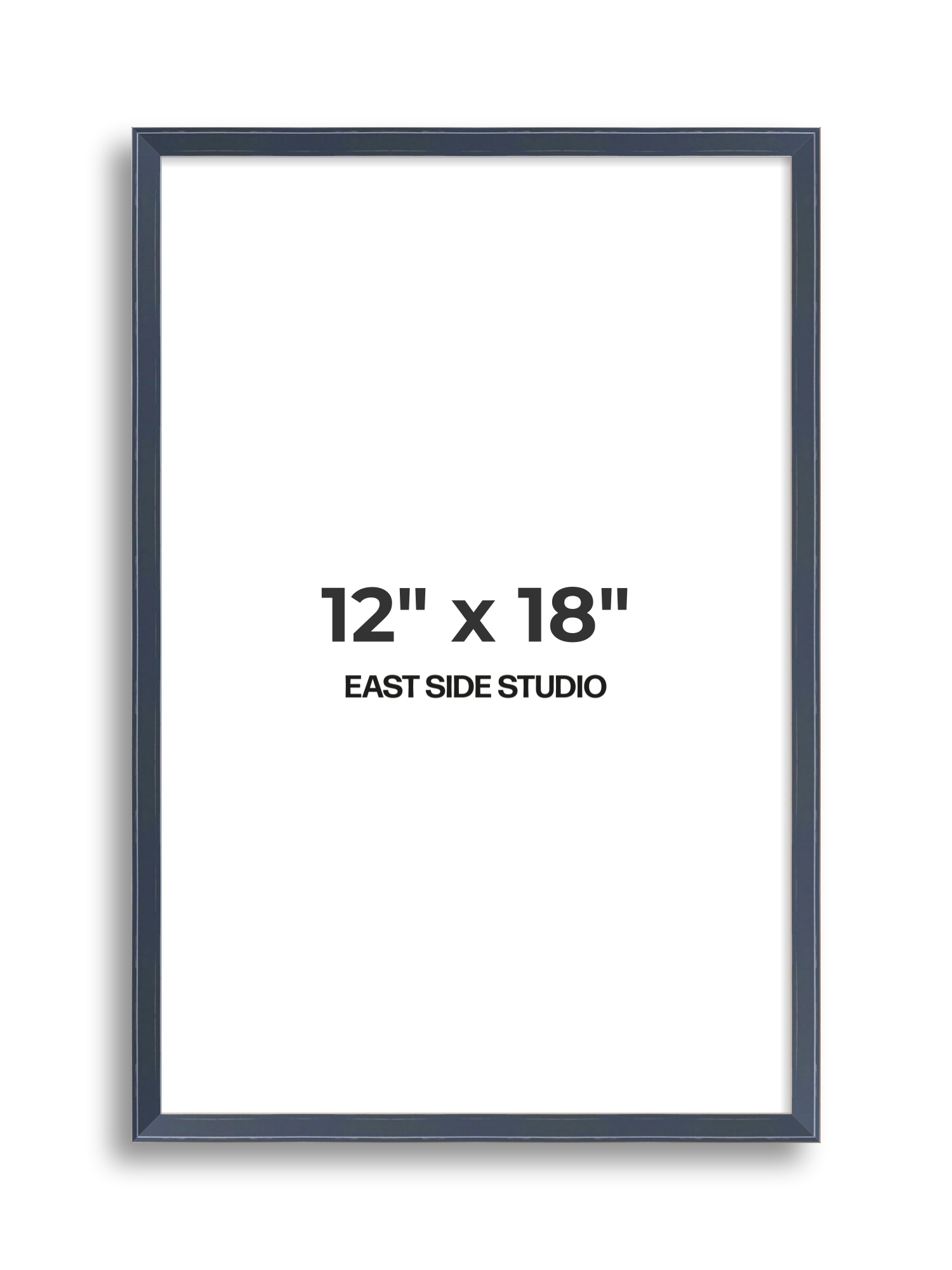 Navy Gloss 12" x 18" picture frame