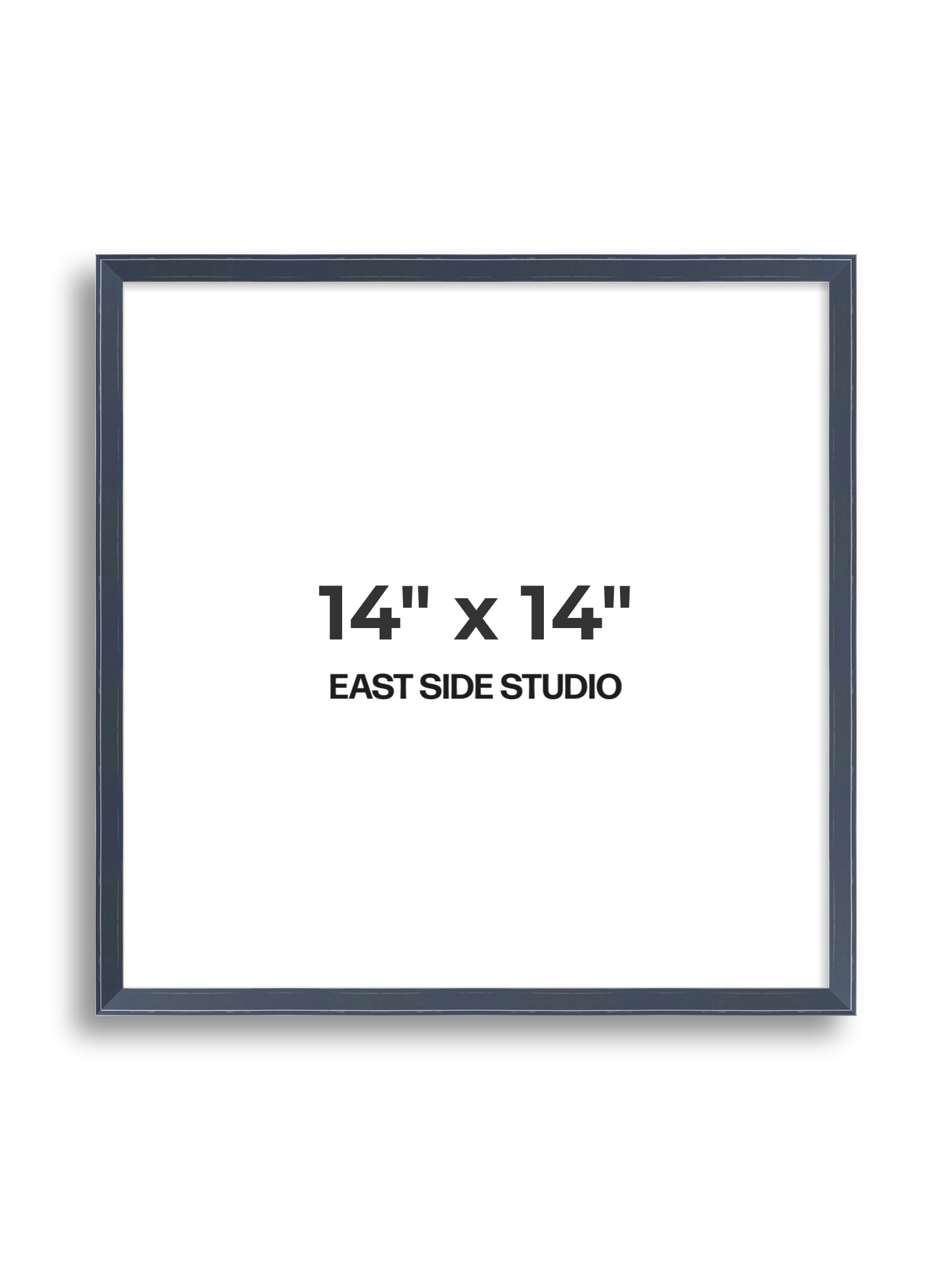 Navy Gloss 14" x 14" picture frame