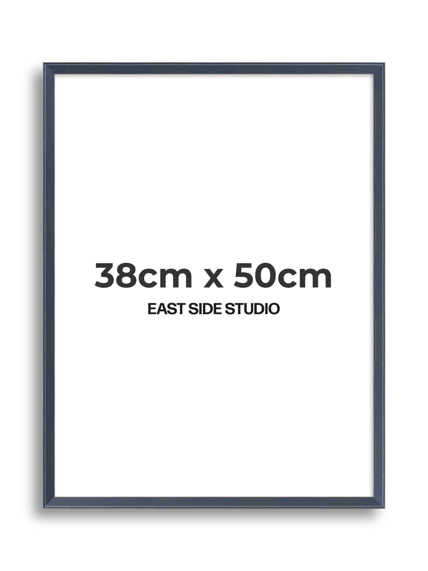 Navy Gloss 38cm x 50cm picture frame