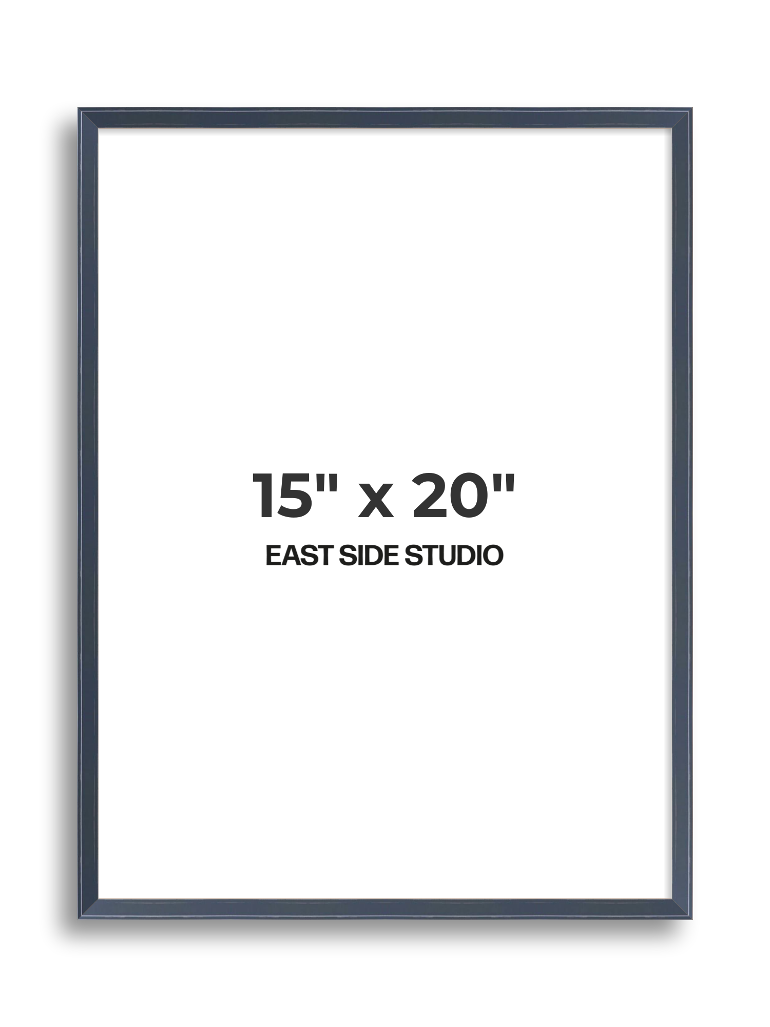 Navy Gloss 15" x 20" picture frame