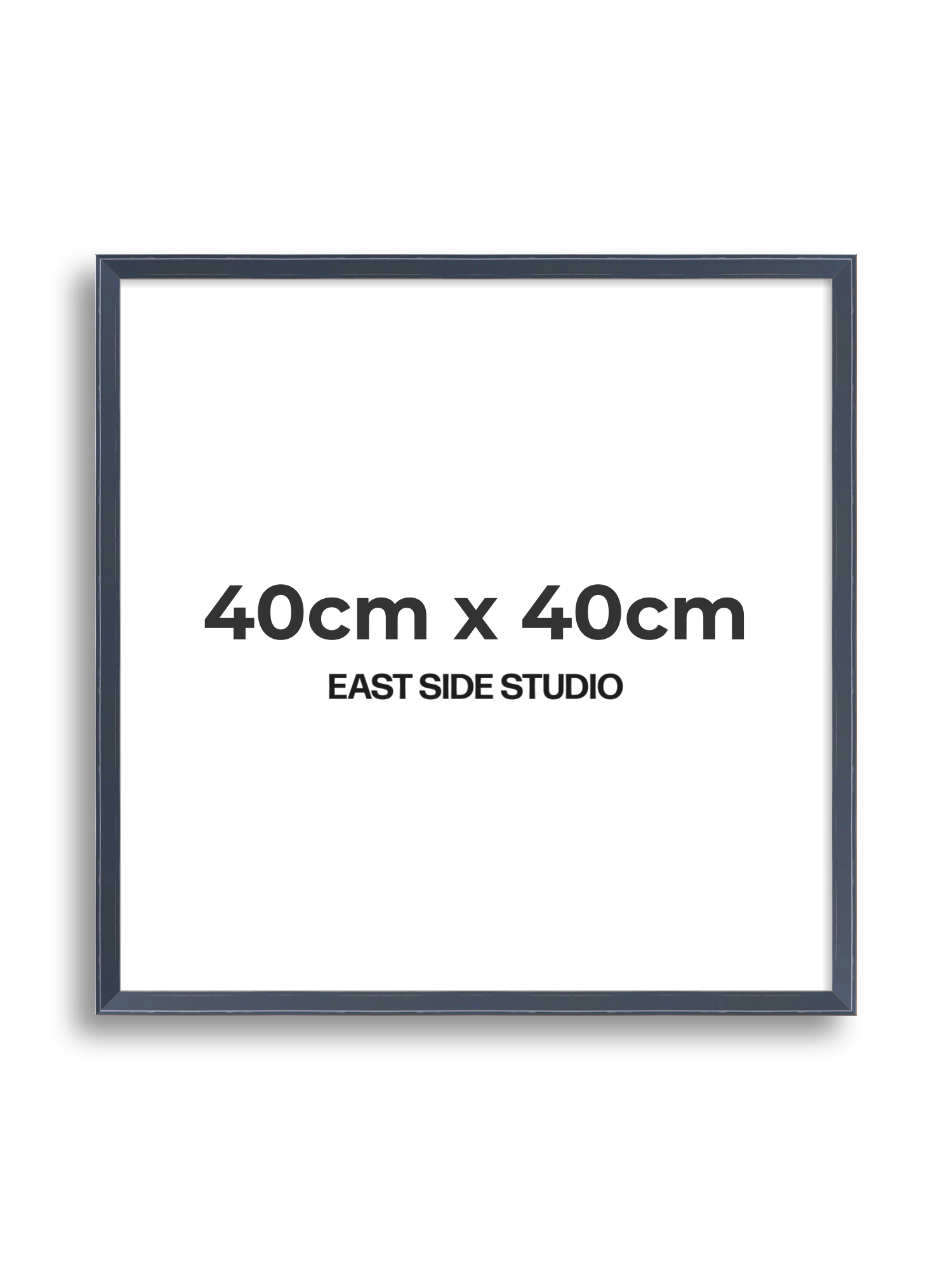 Navy Gloss 40cm x 40cm picture frame