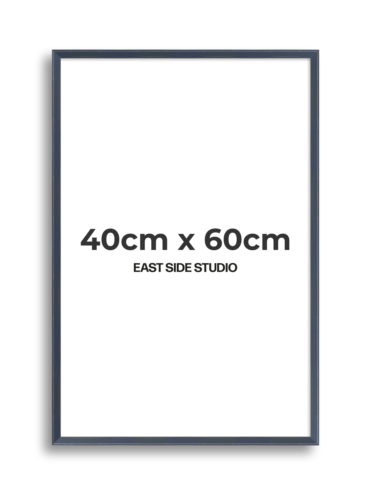 Navy Gloss 40cm x 60cm picture frame