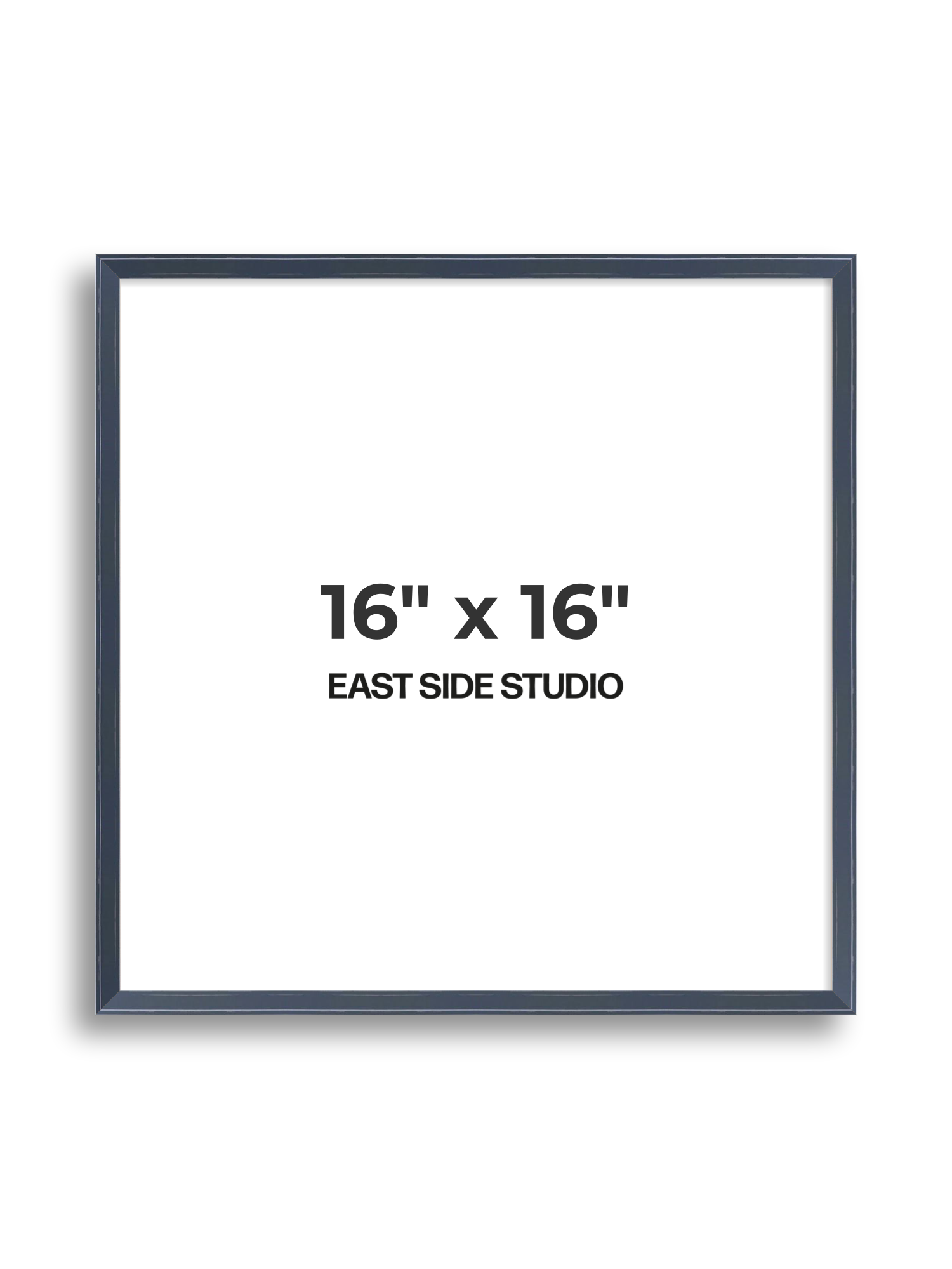 Navy Gloss 16" x 16" picture frame