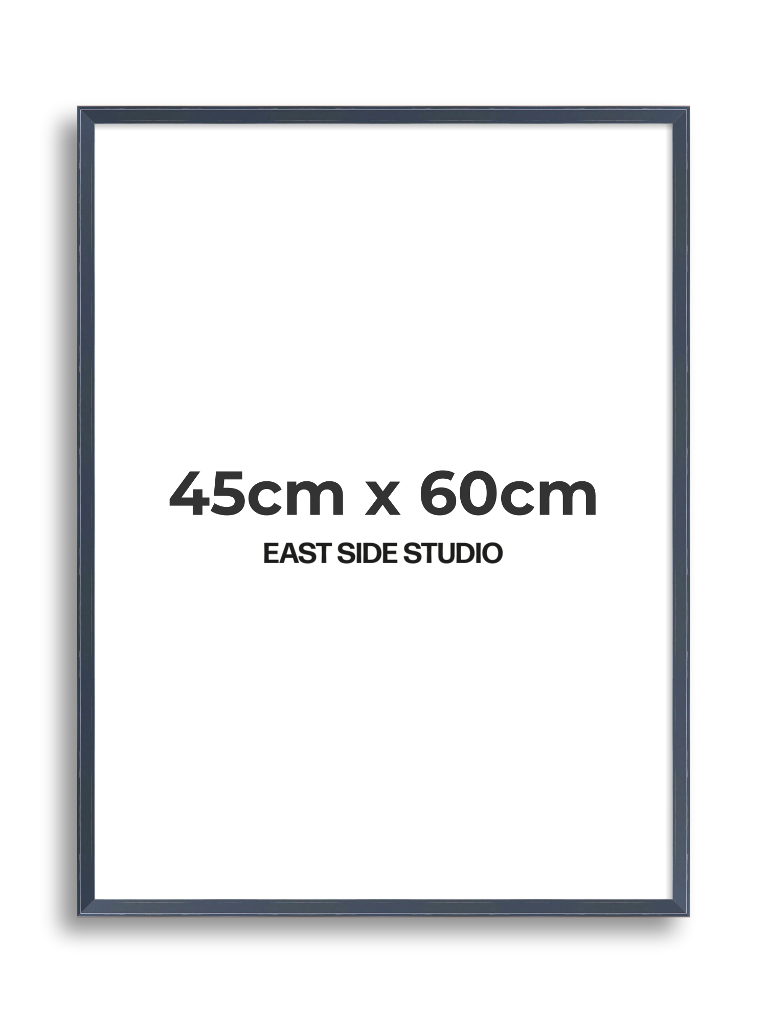 Navy Gloss 45cm x 60cm picture frame