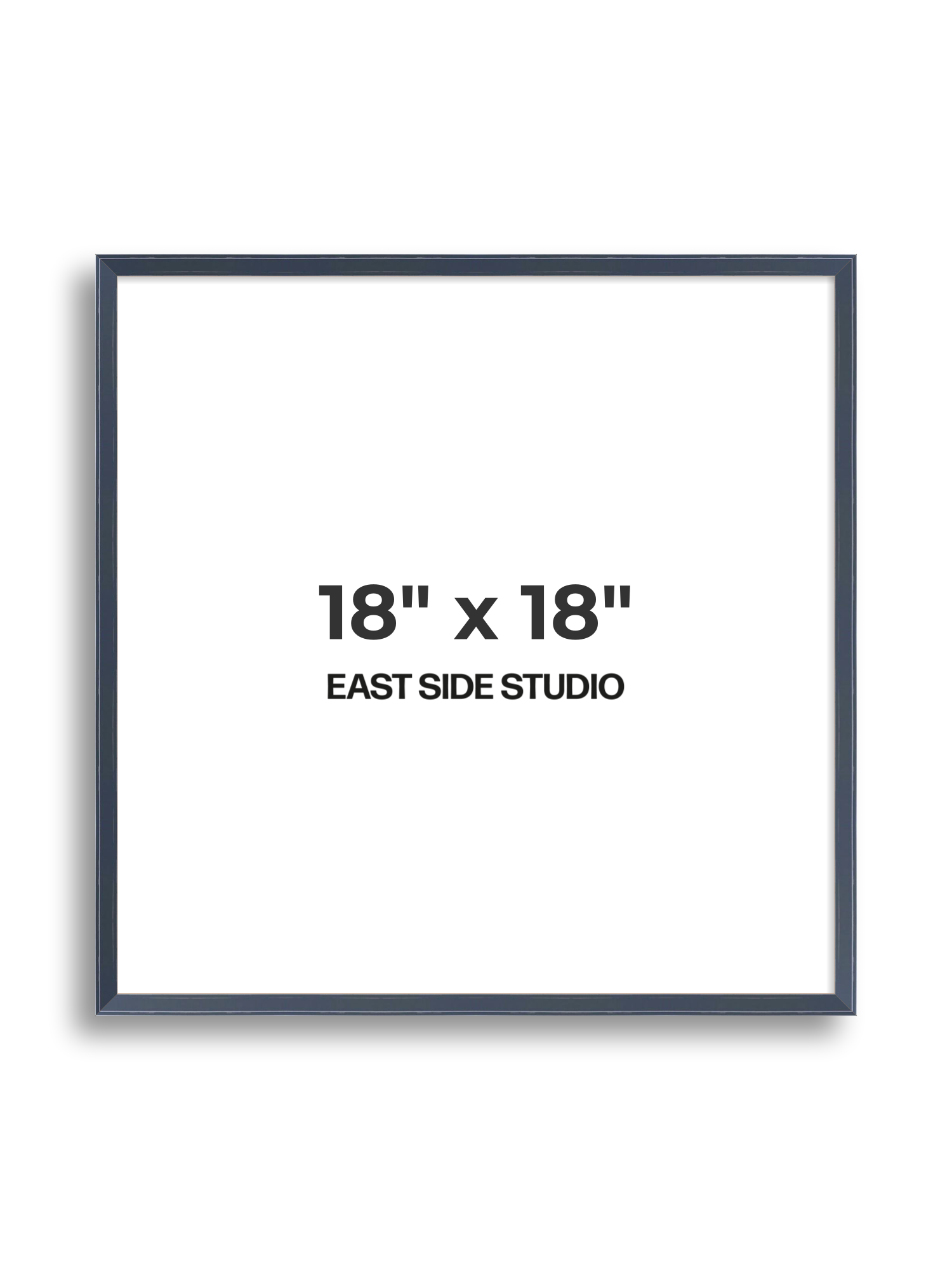 Navy Gloss 18" x 18" picture frame