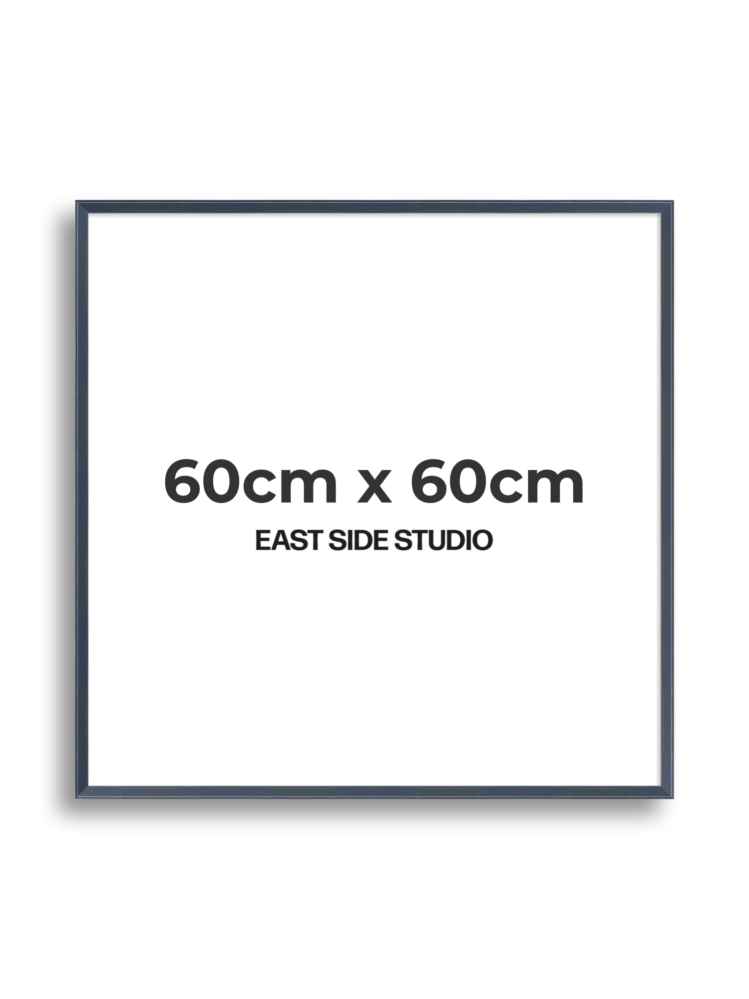 Navy Gloss 60cm x 60cm picture frame