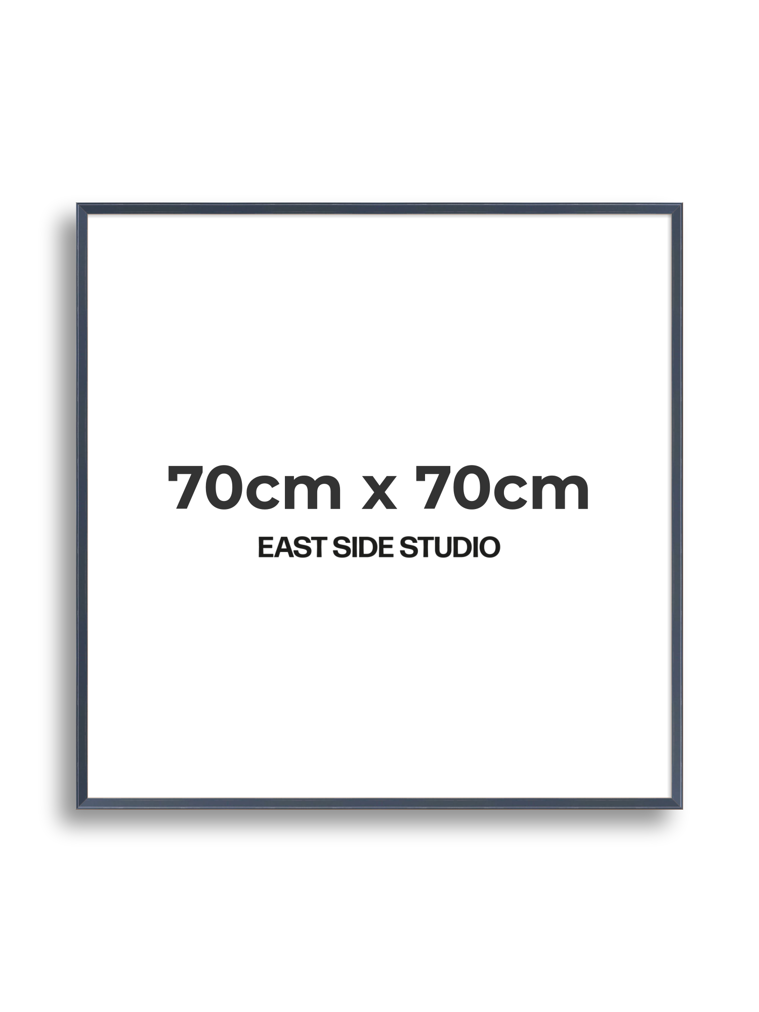 Navy Gloss 70cm x 70cm picture frame