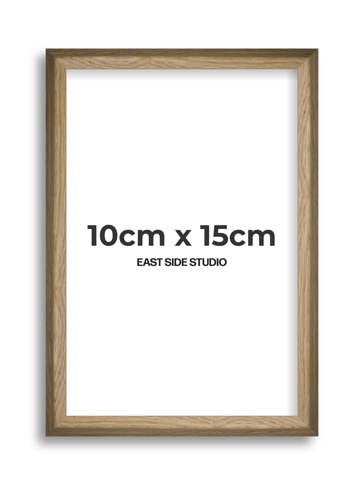 Natural Wood 10cm x 15cm picture frame