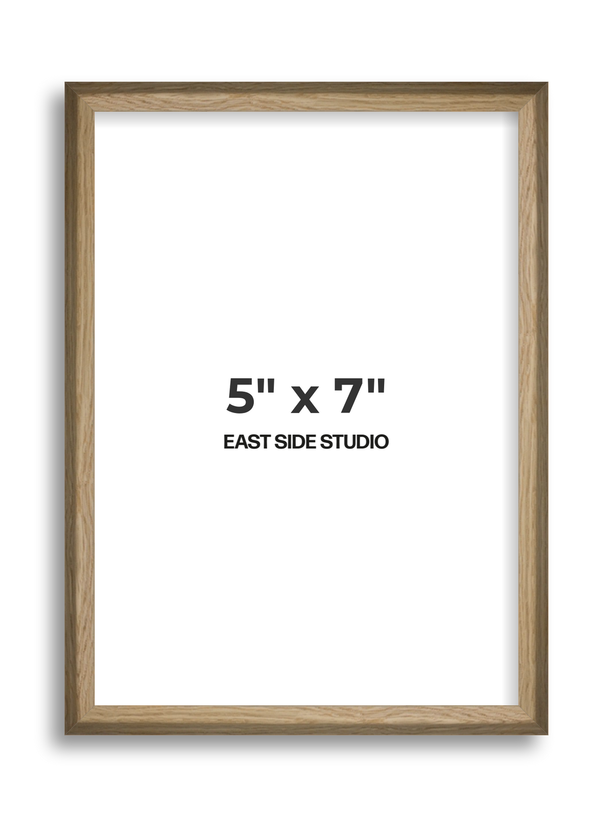 Natural Wood 5" x 7" picture frame