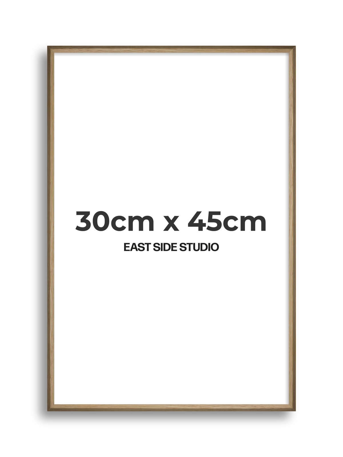 Natural Wood 30cm x 45cm picture frame