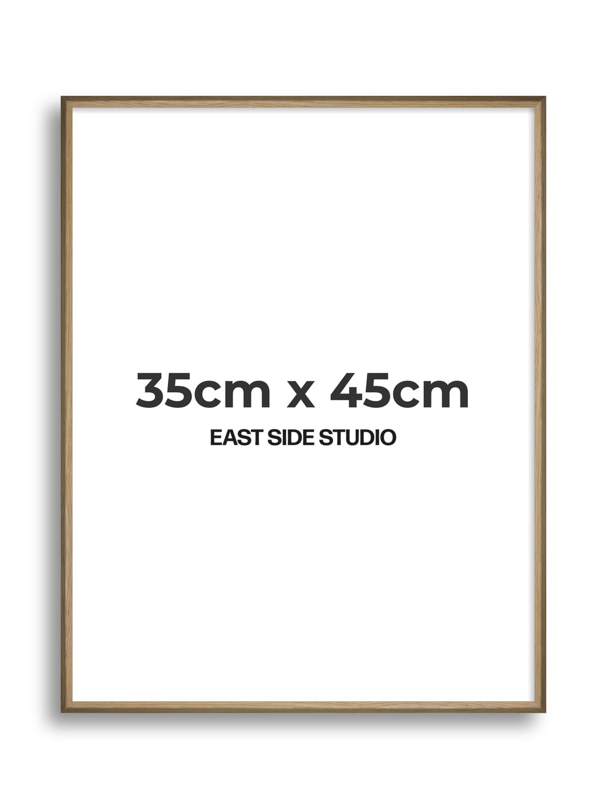 Natural Wood 35cm x 45cm picture frame