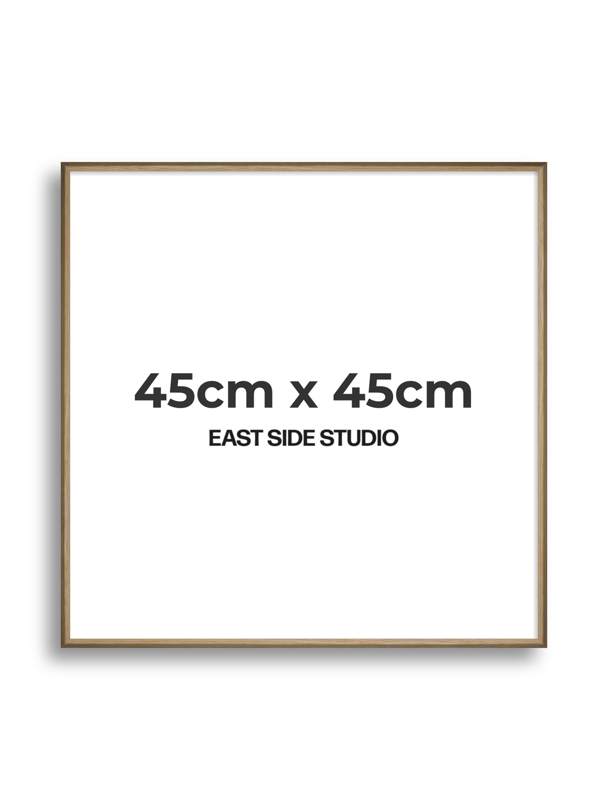 Natural Wood 45cm x 45cm picture frame