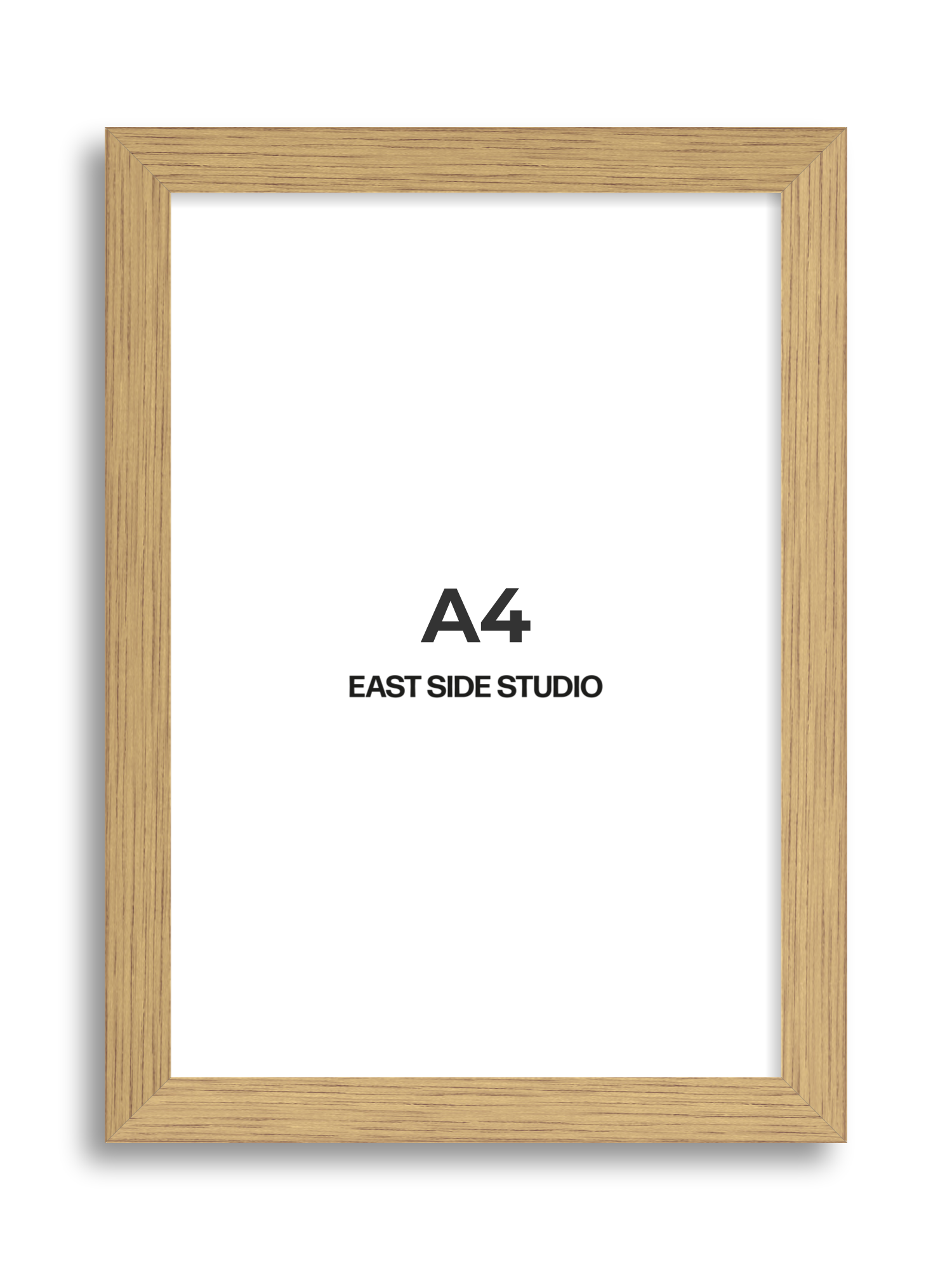 Solid Oak A4 picture frame