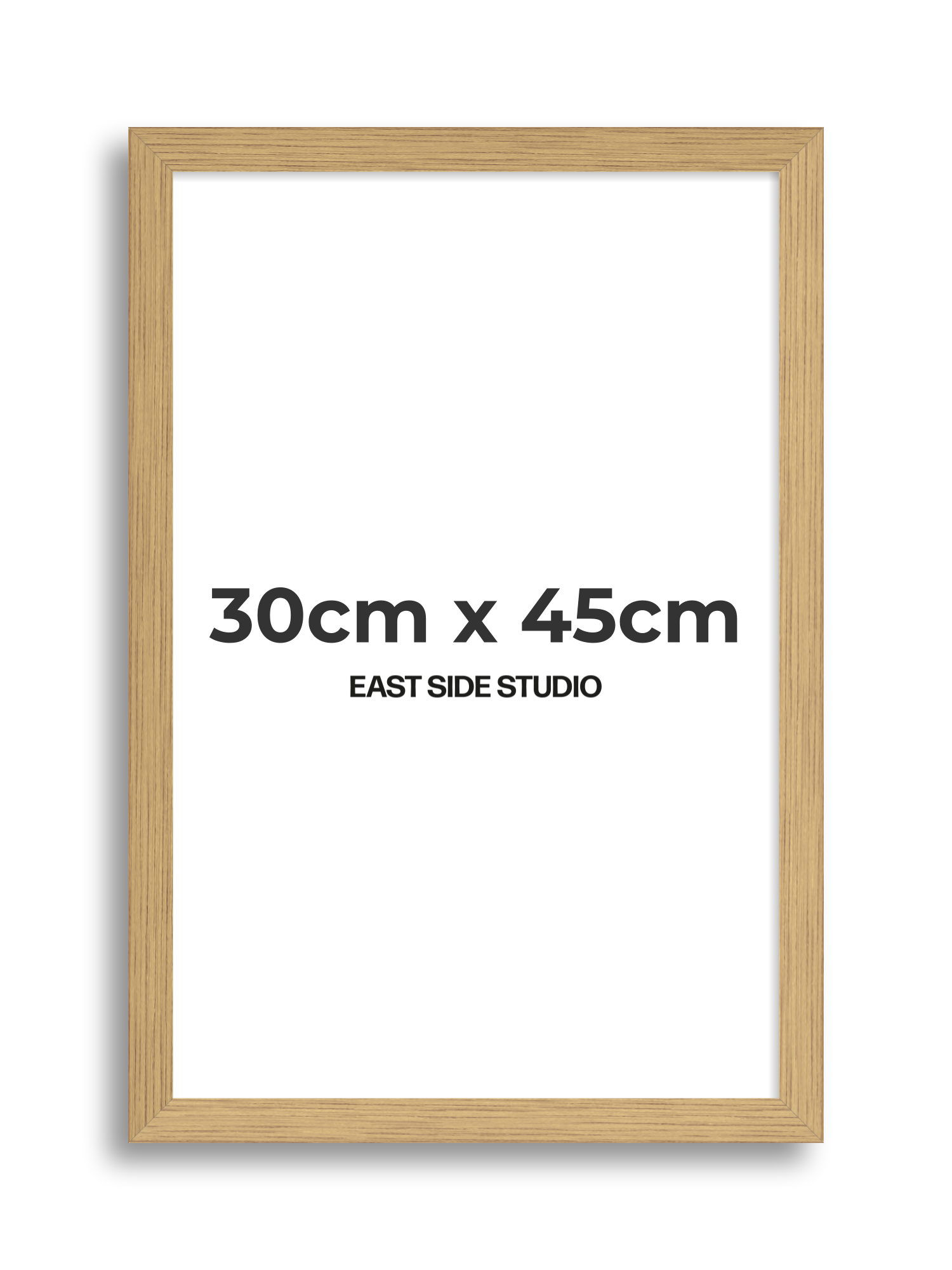 Solid Oak 30cm x 45cm picture frame