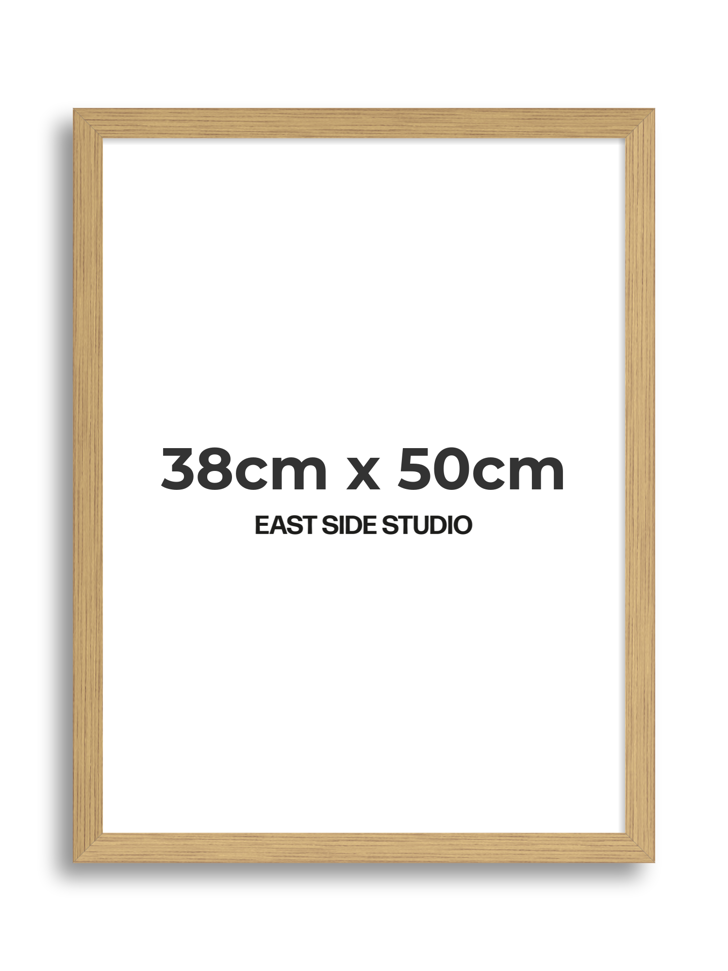 Solid Oak 38cm x 50cm picture frame