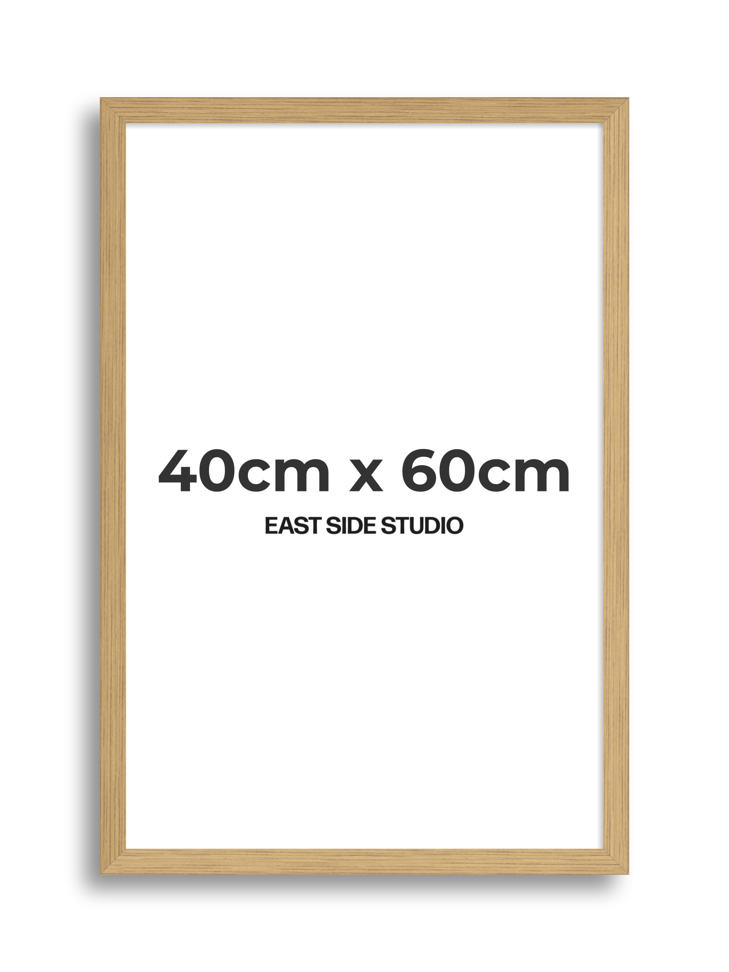 Solid Oak 40cm x 60cm picture frame