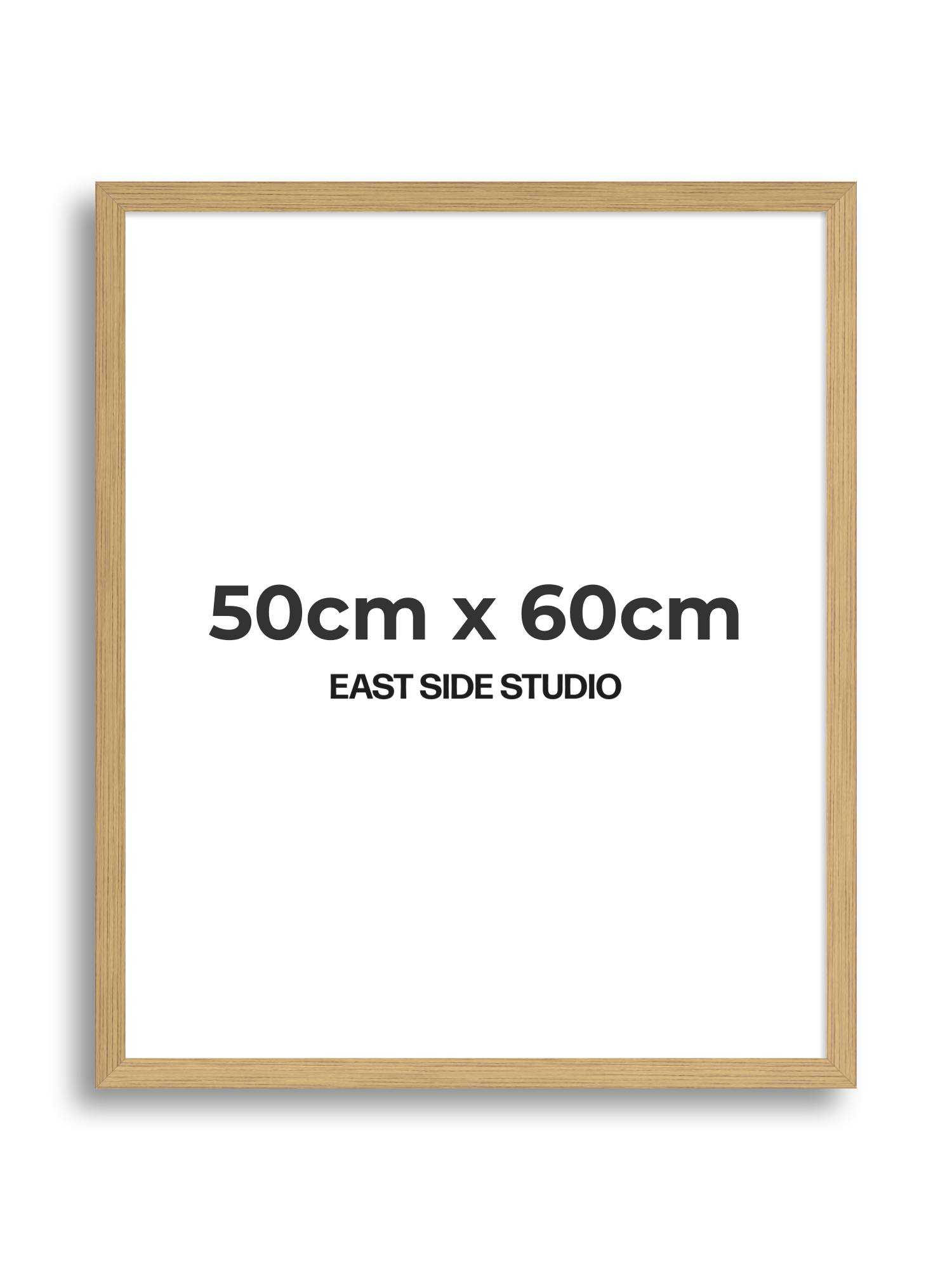 Solid Oak 50cm x 60cm picture frame