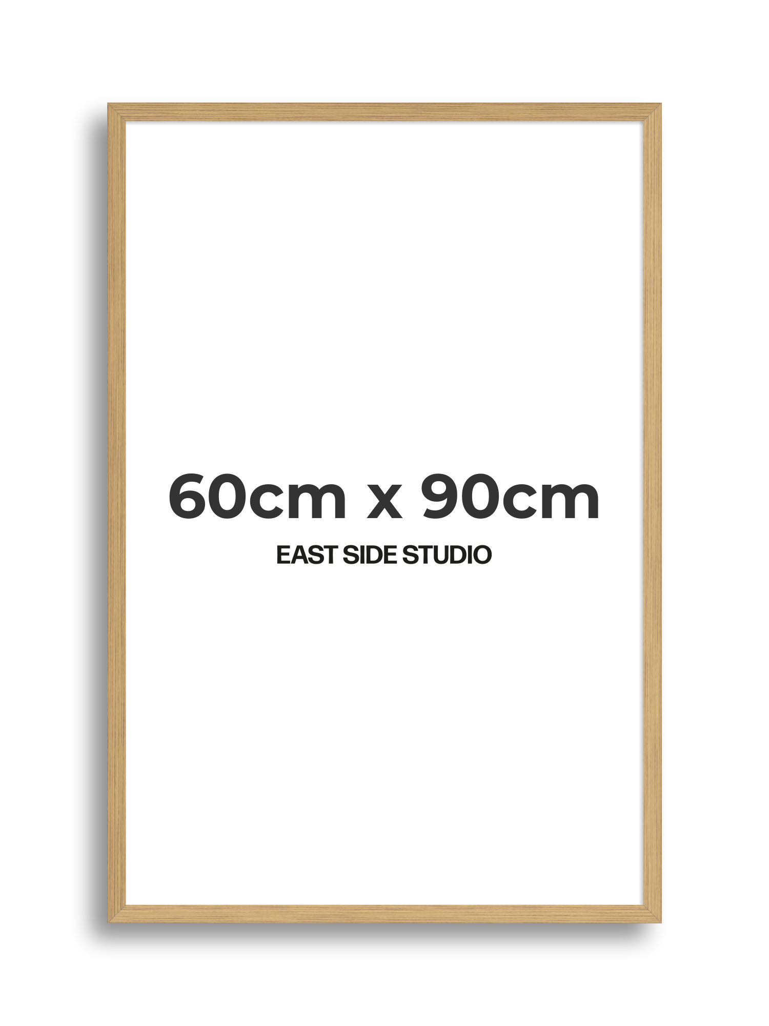 Solid Oak 60cm x 90cm picture frame
