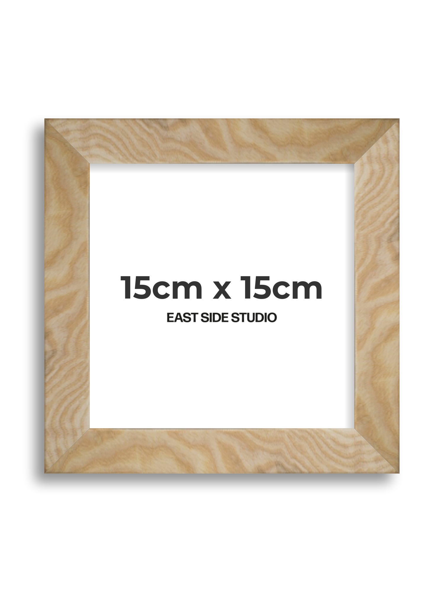 Solid Ash 15cm x 15cm picture frame