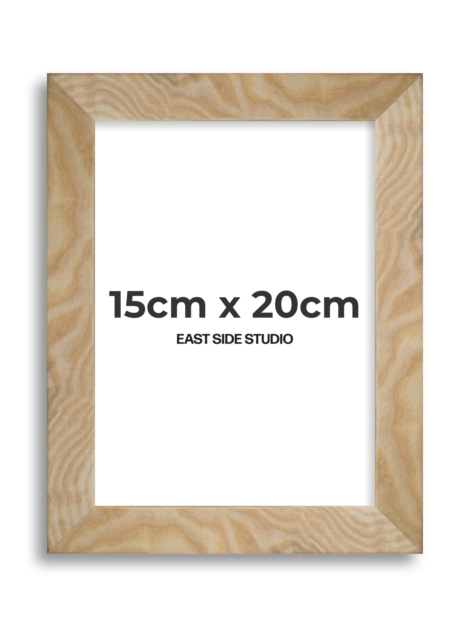 Solid Ash 15cm x 20cm picture frame