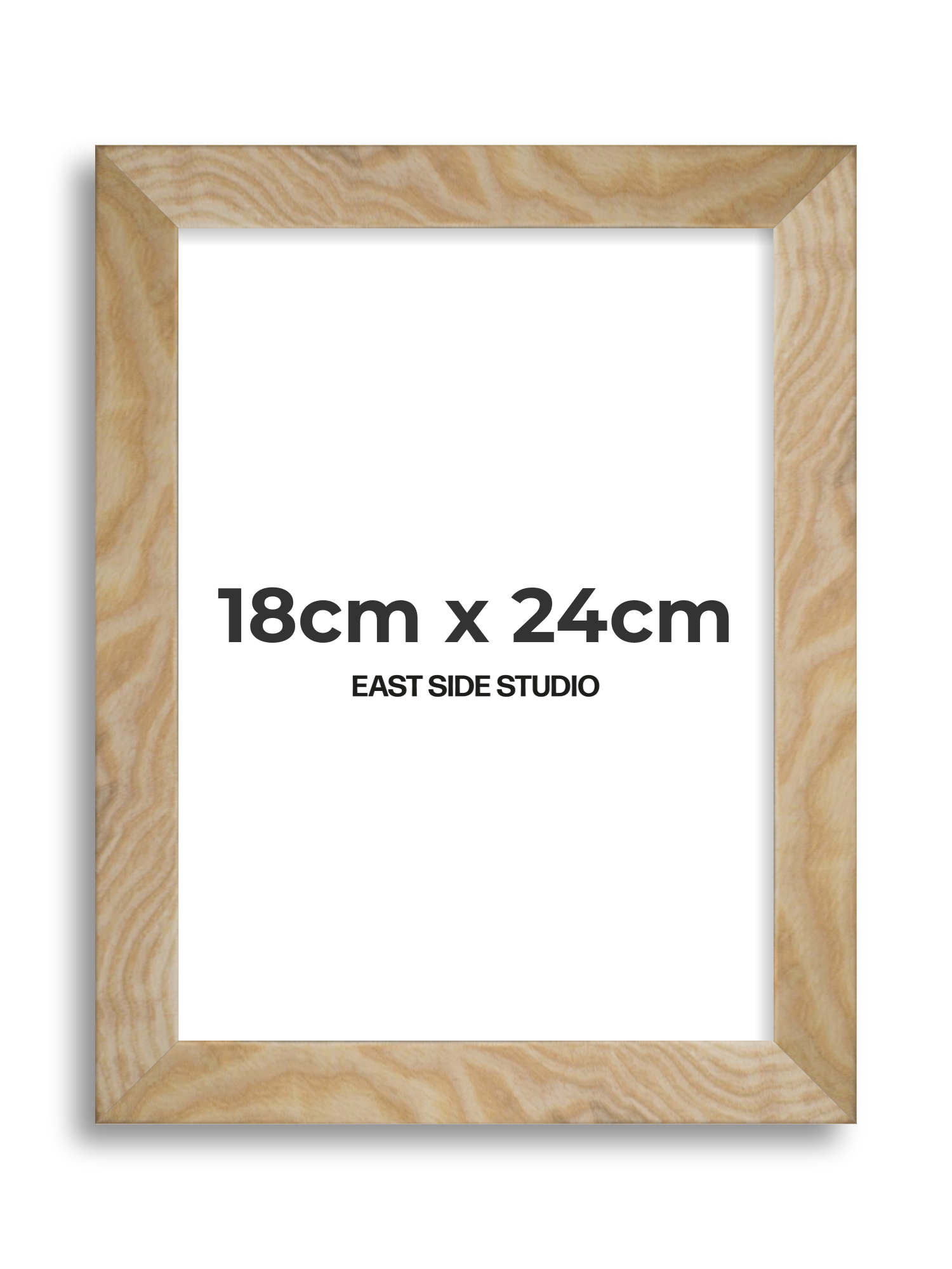 Solid Ash 18cm x 24cm picture frame