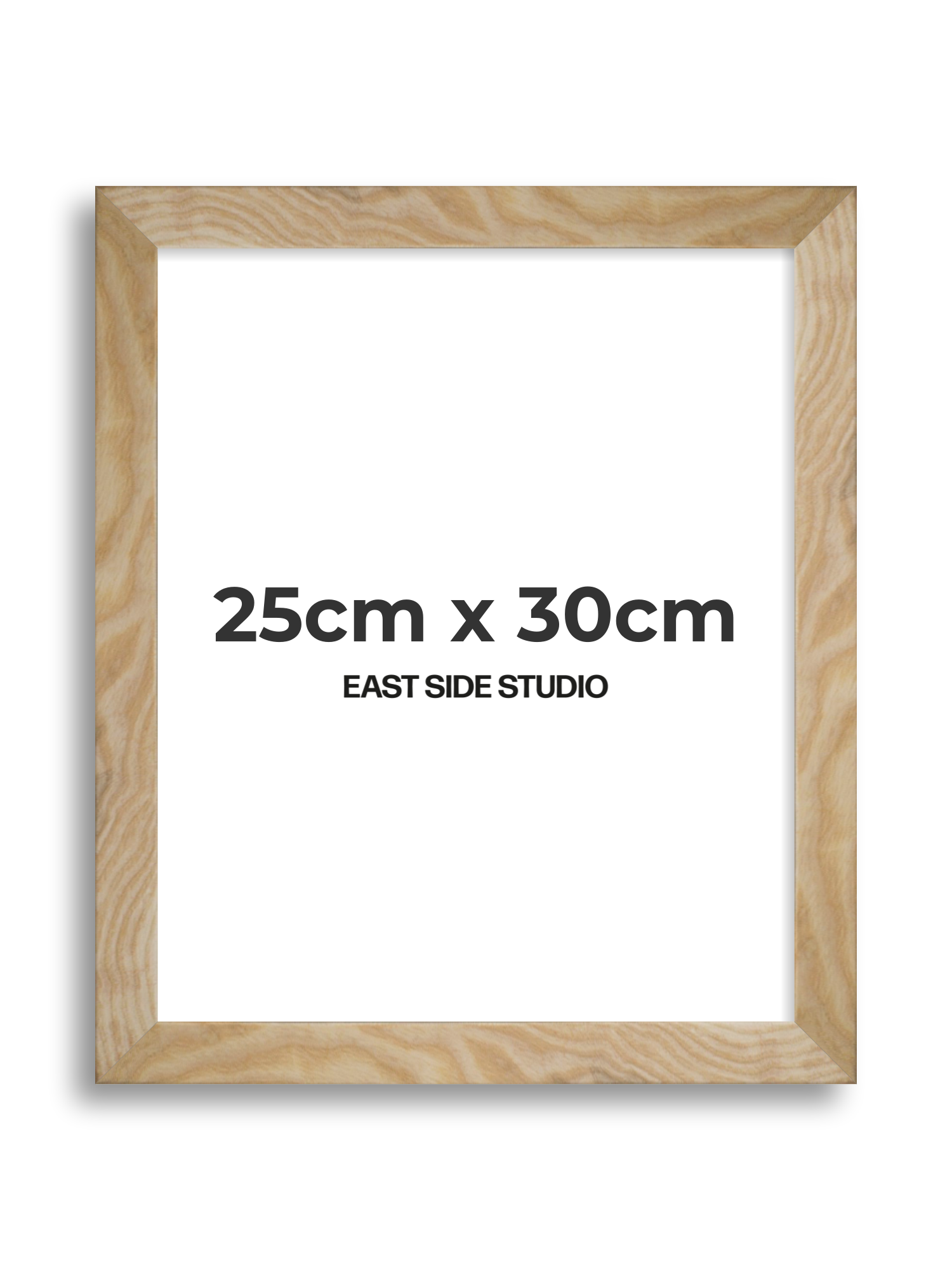 Solid Ash 25cm x 30cm picture frame