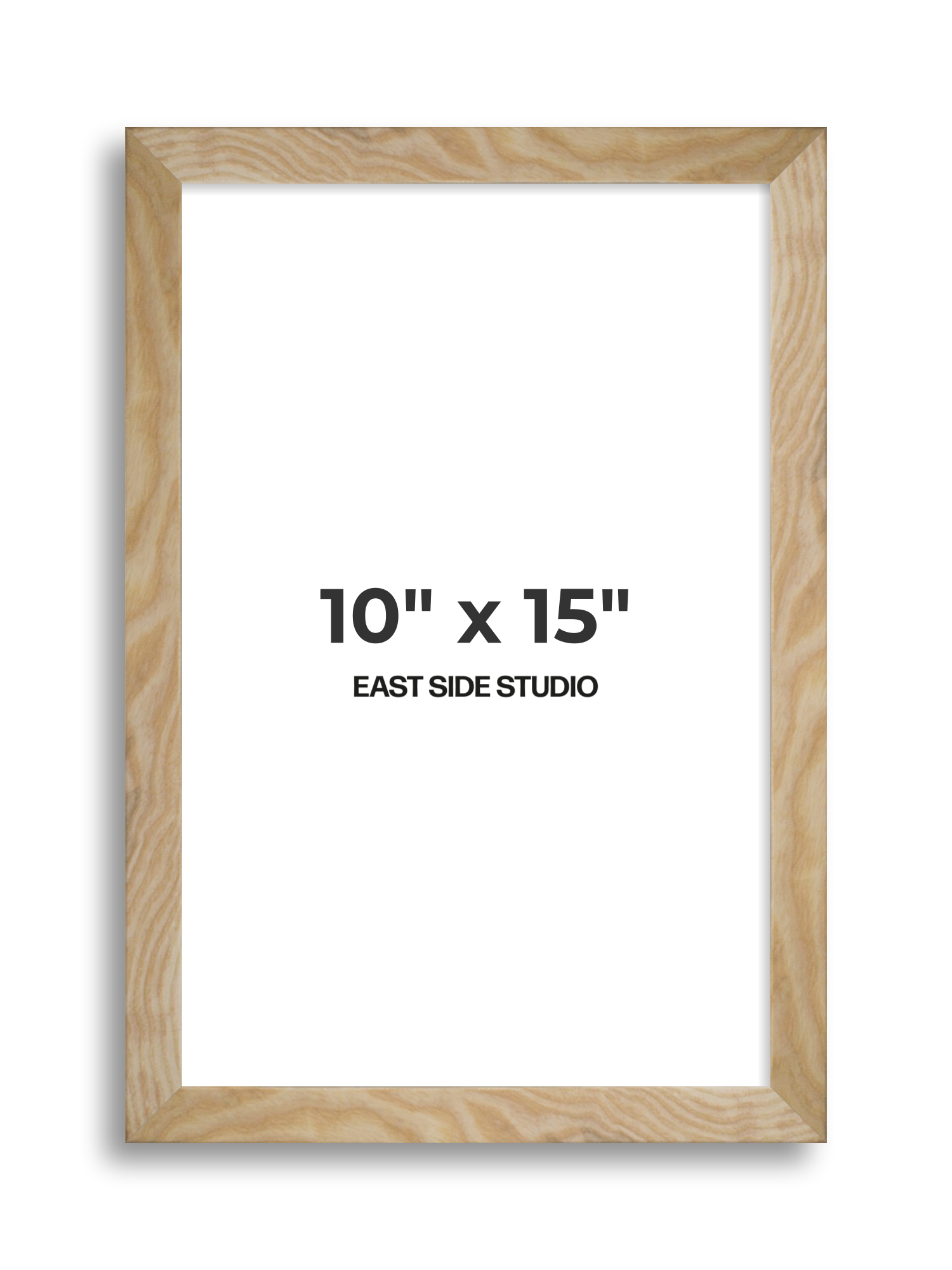 Solid Ash 10" x 15" picture frame